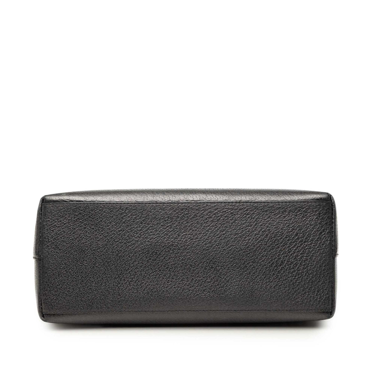 Gucci Calfskin Bamboo Flap Top Handle Bag