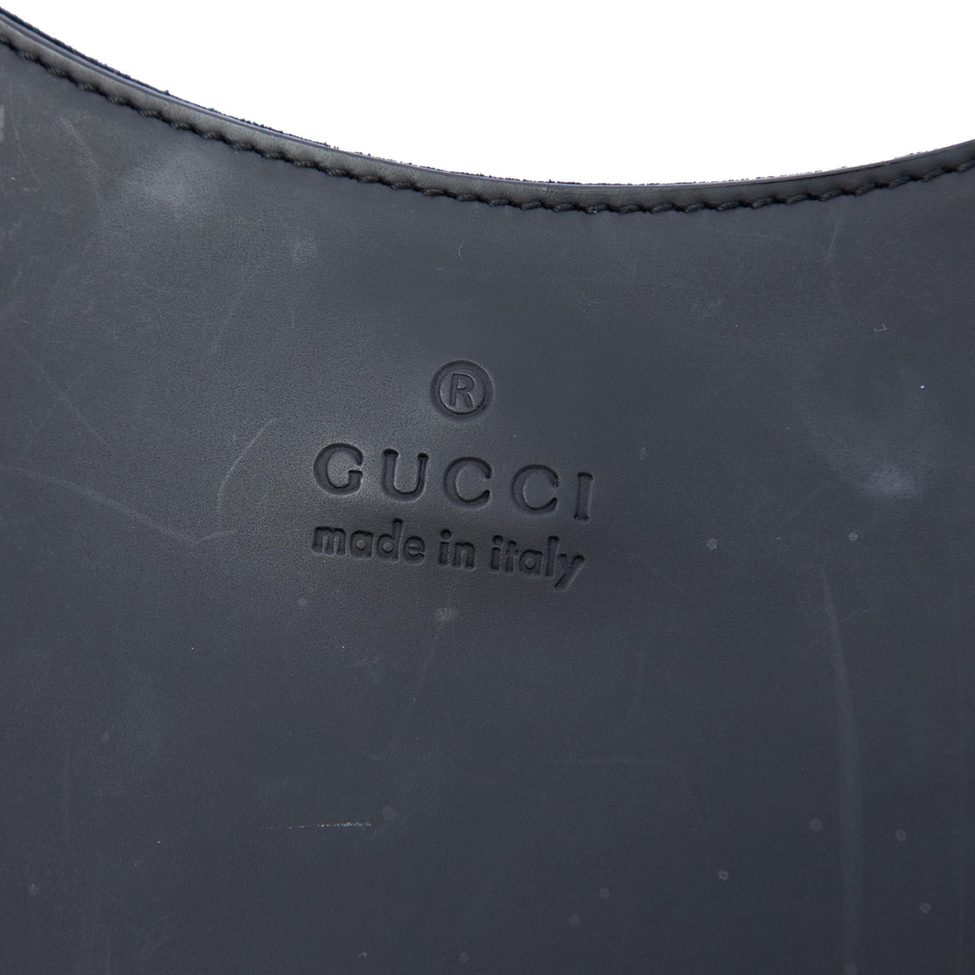 Gucci Calfskin Bamboo Handbag