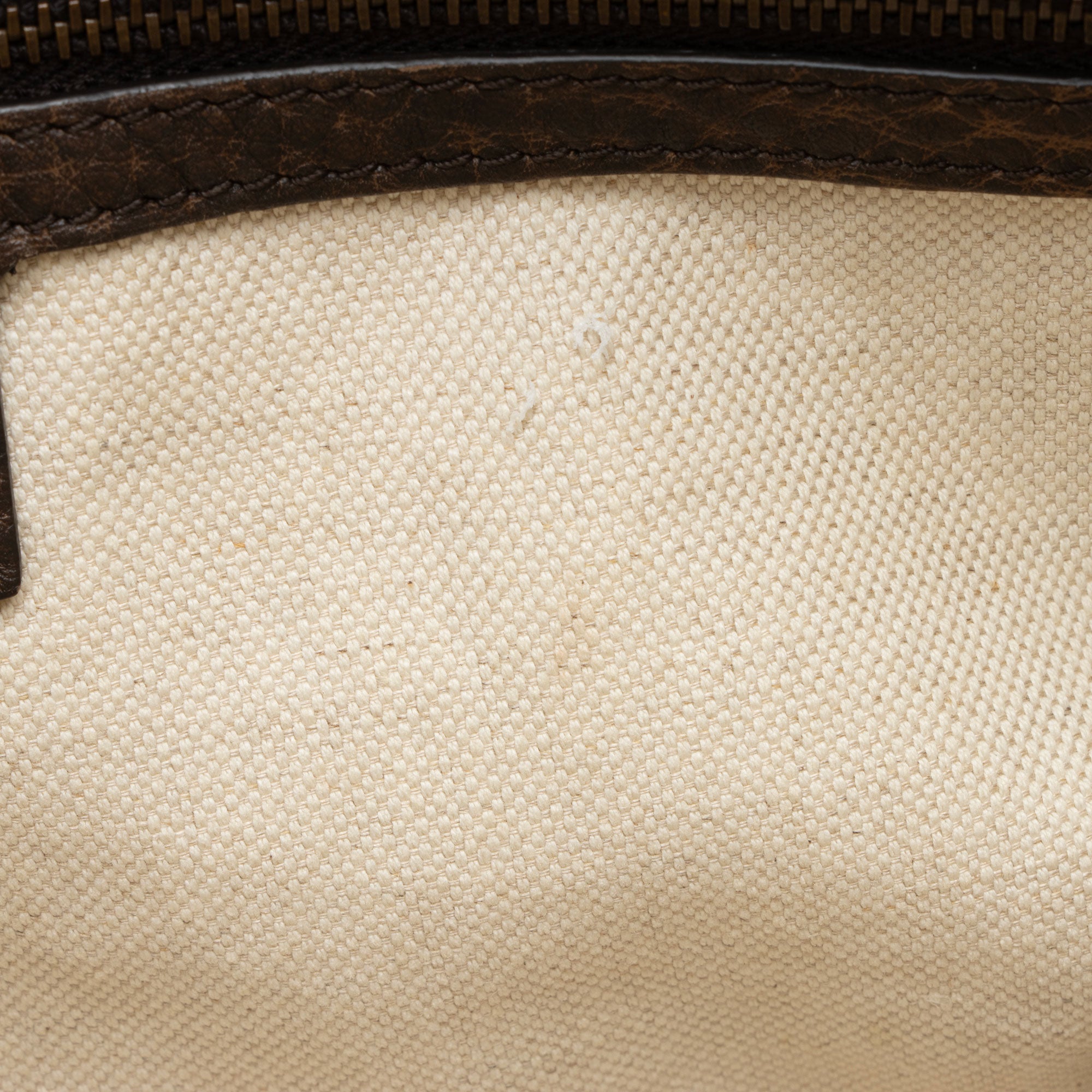Gucci Calfskin Bamboo Laidback Crafty Dome Satchel