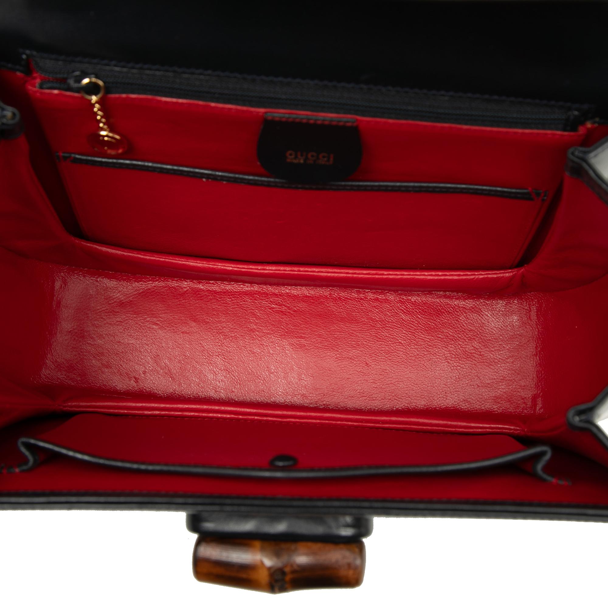 Gucci Calfskin Bamboo Night