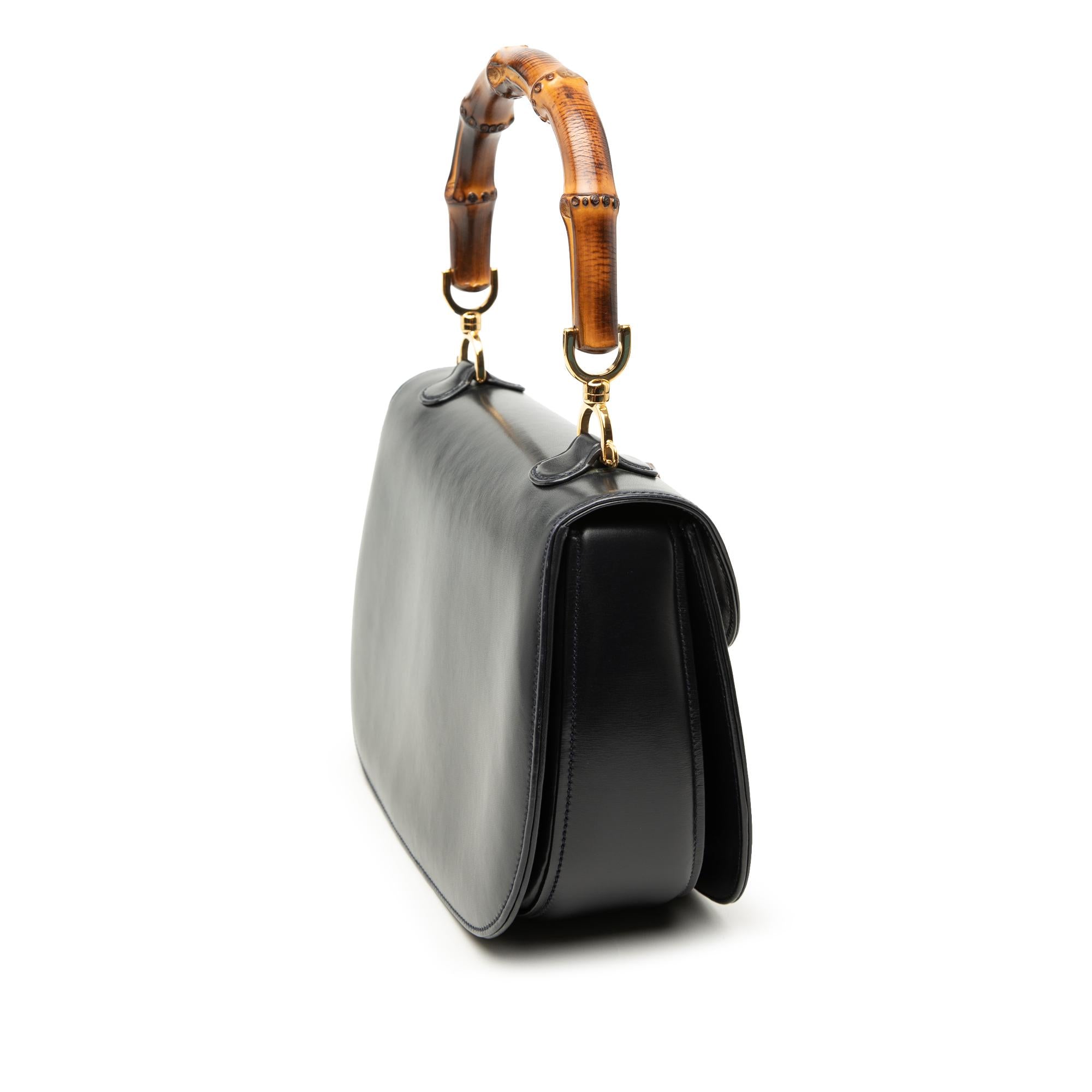 Gucci Calfskin Bamboo Night