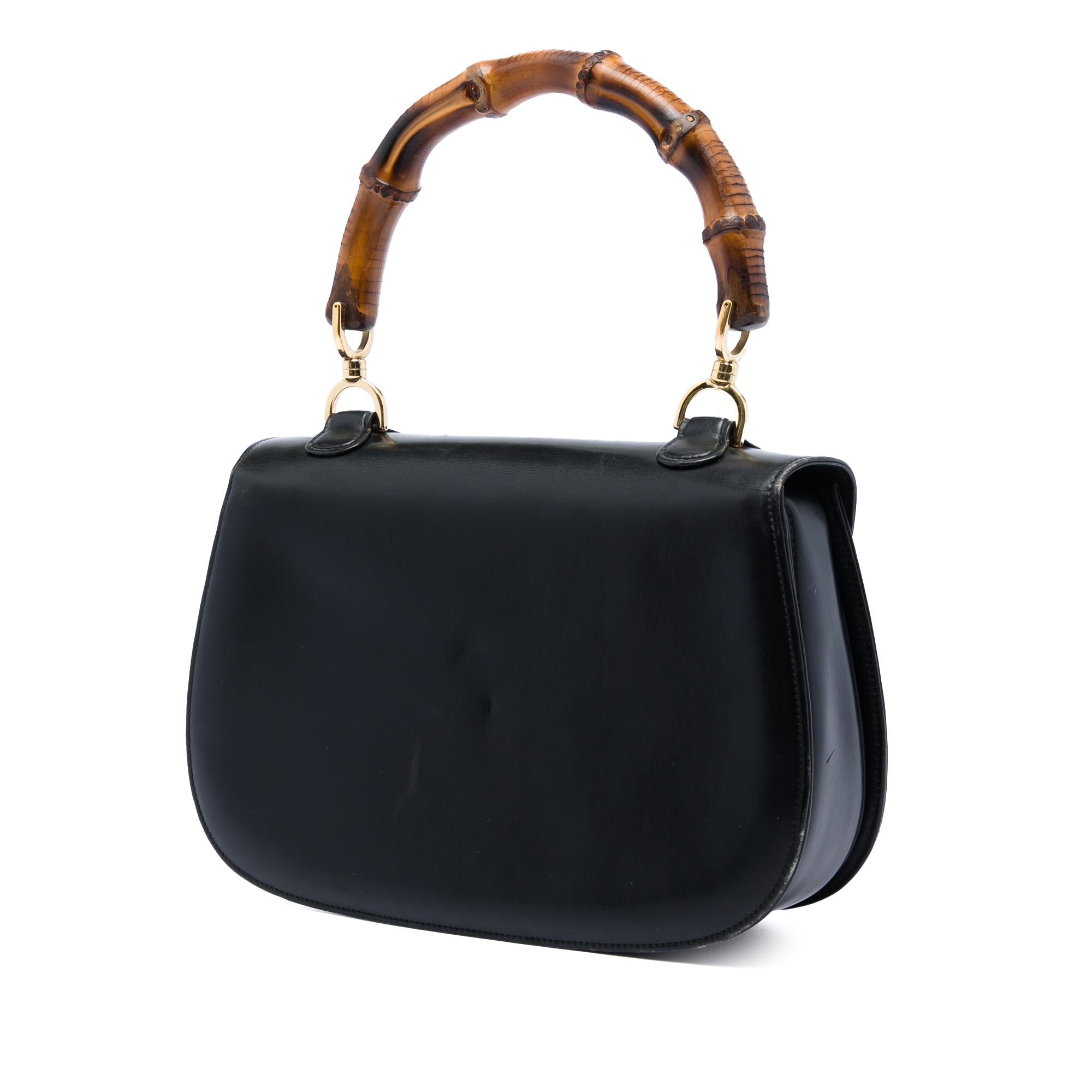 Gucci Calfskin Bamboo Night