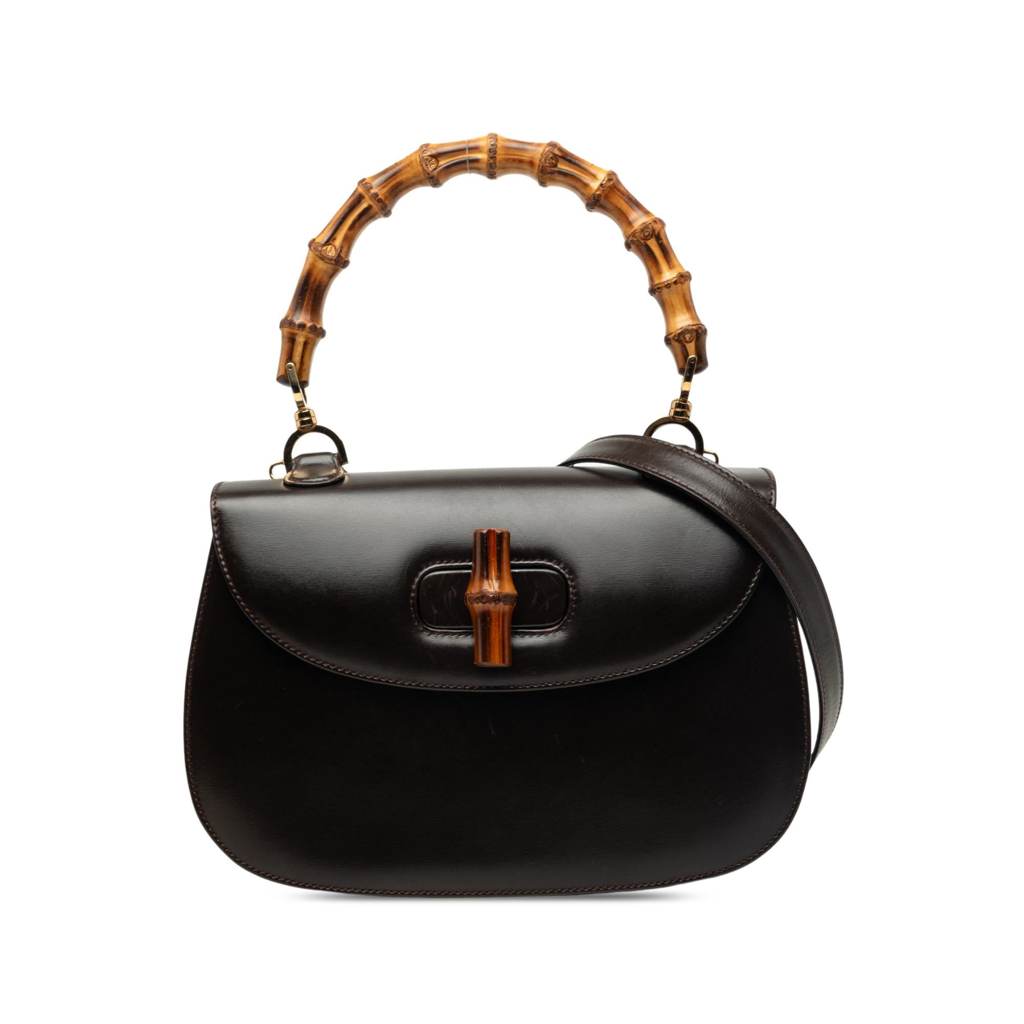 Gucci Calfskin Bamboo Night
