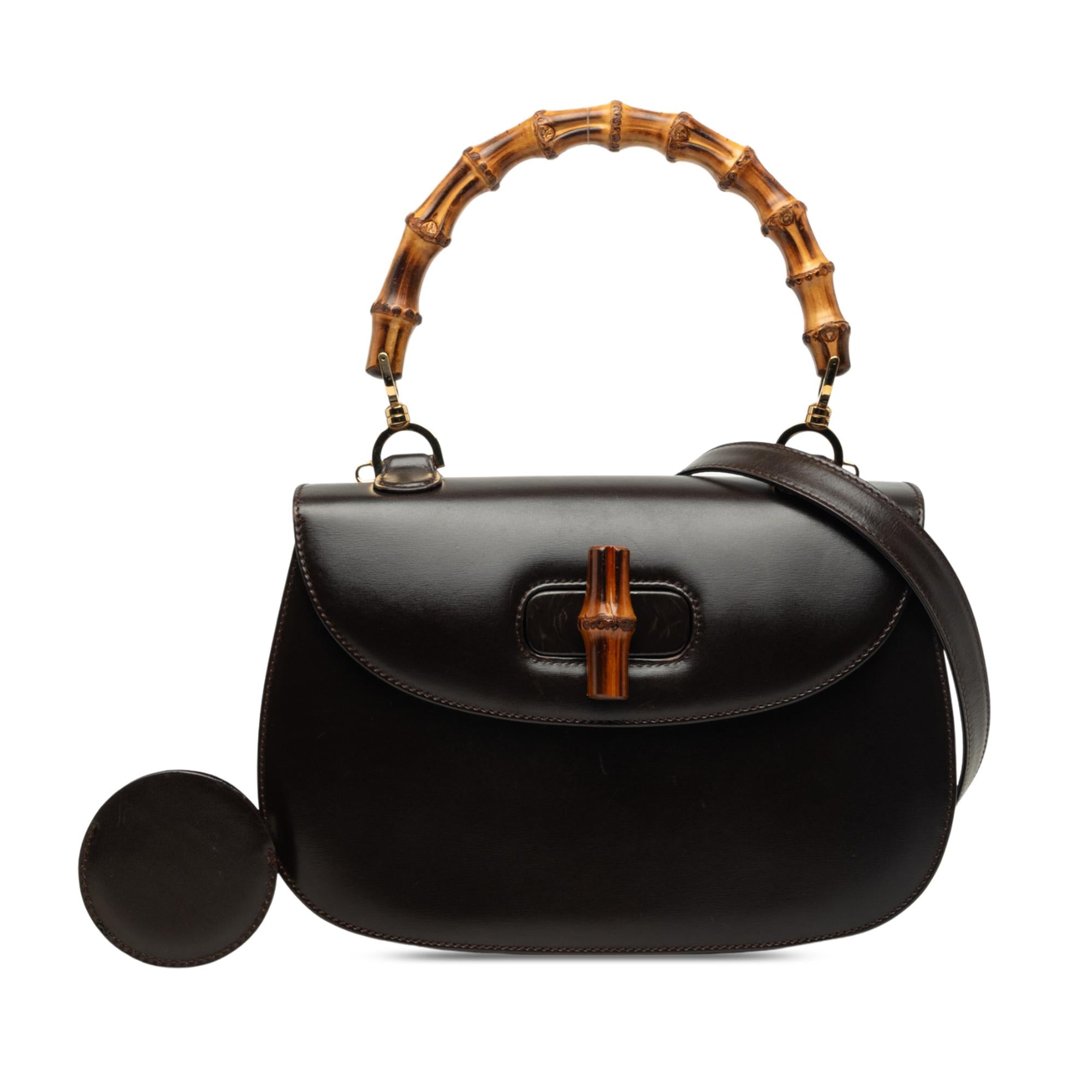 Gucci Calfskin Bamboo Night
