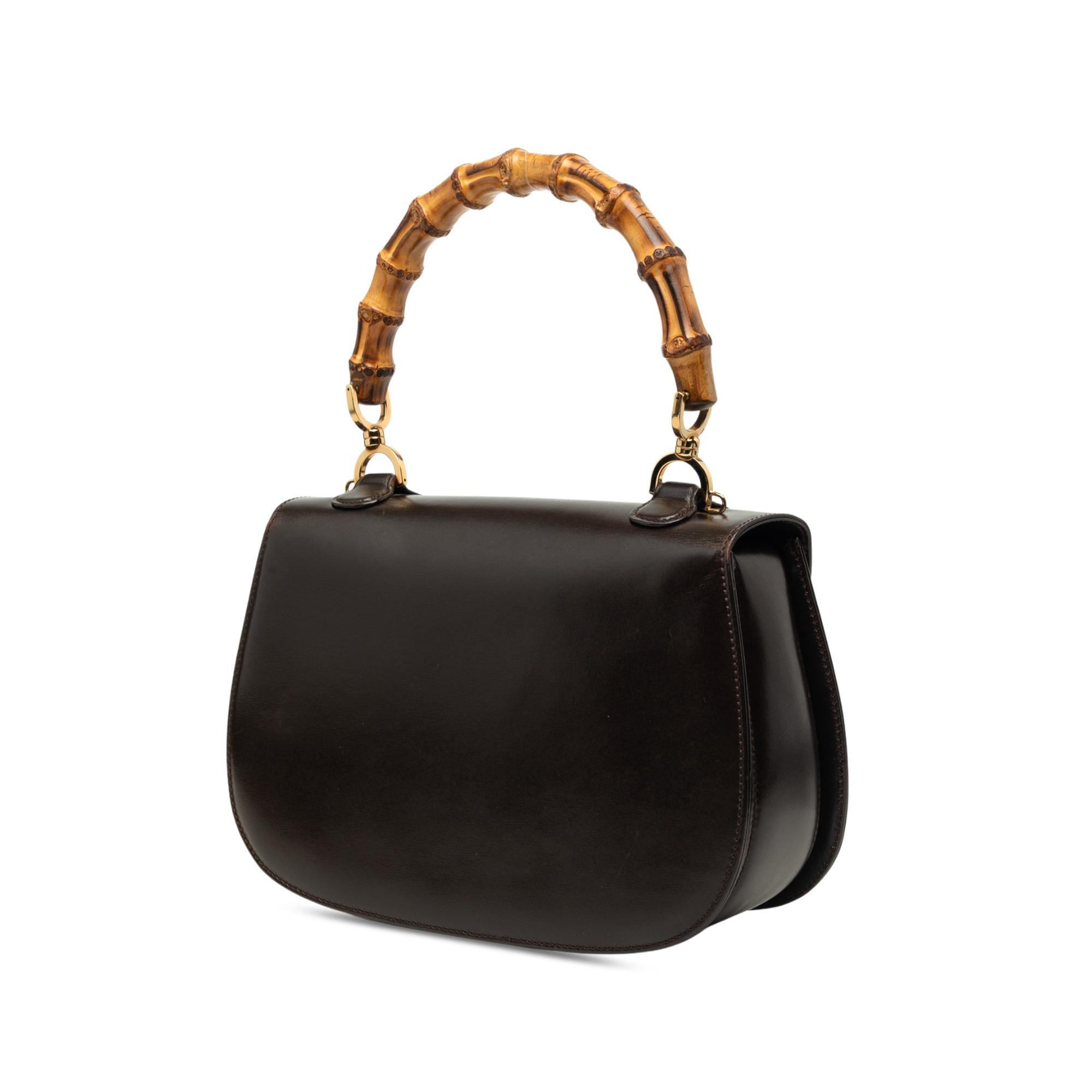 Gucci Calfskin Bamboo Night