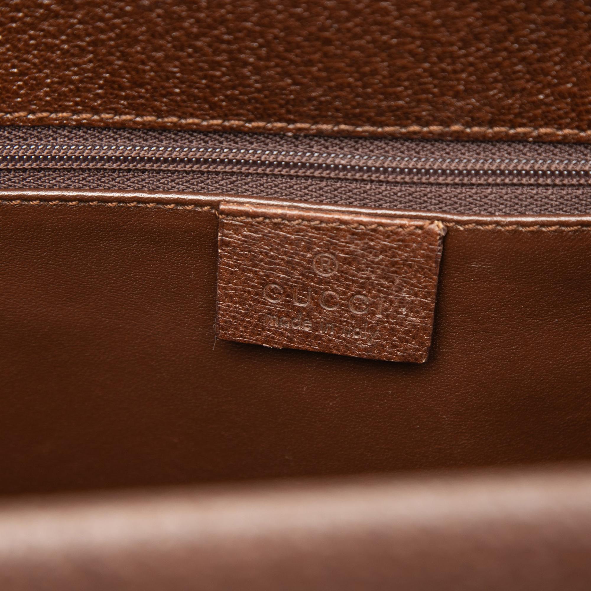 Gucci Calfskin Bamboo Satchel