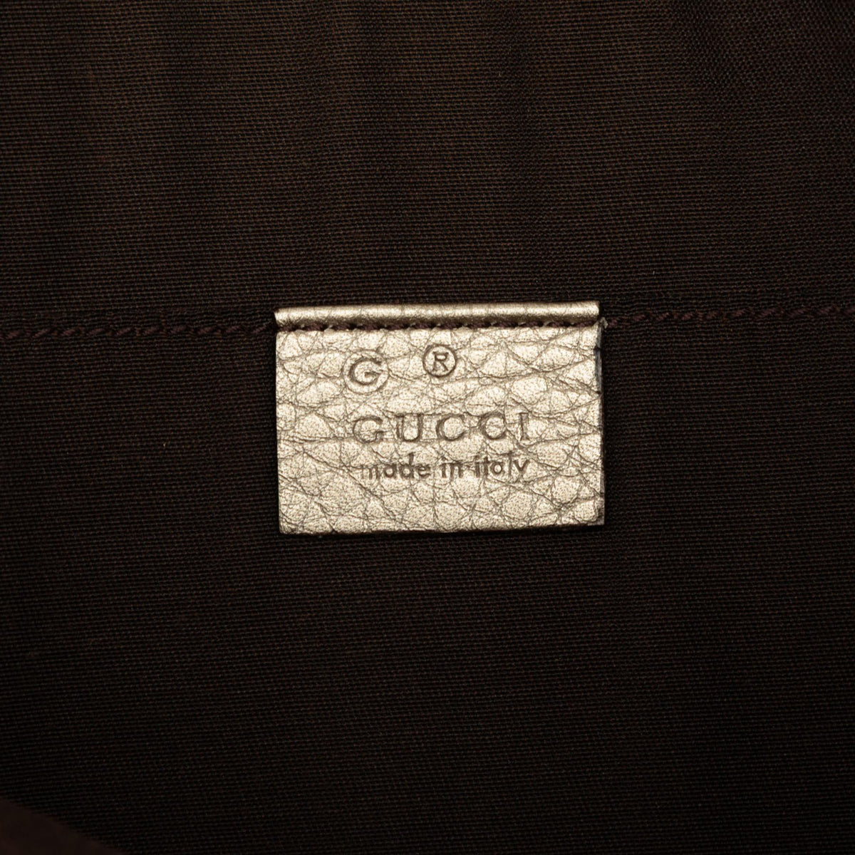 Gucci Calfskin Bamboo Tassel Clutch