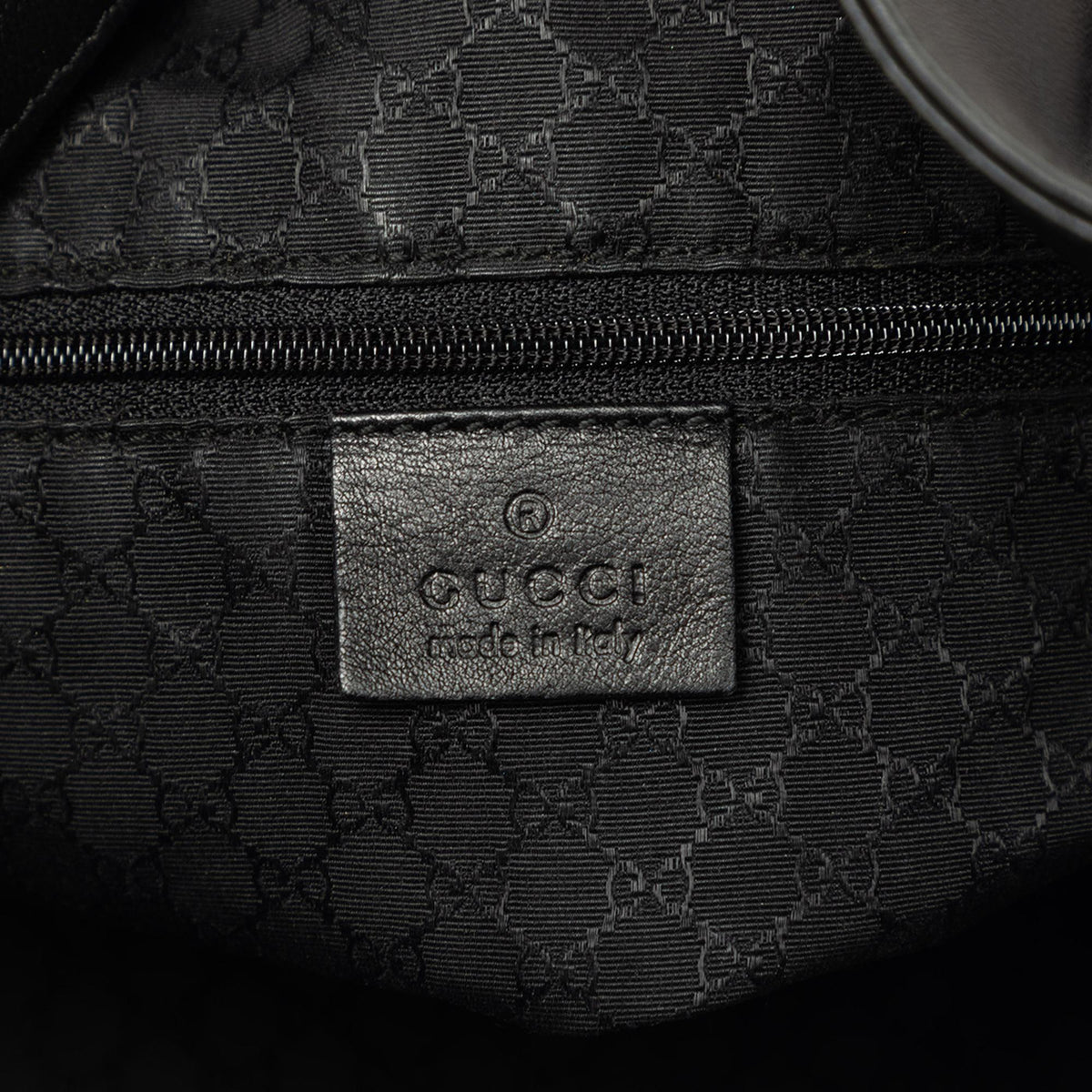 Gucci Calfskin Bamboo Web Satchel