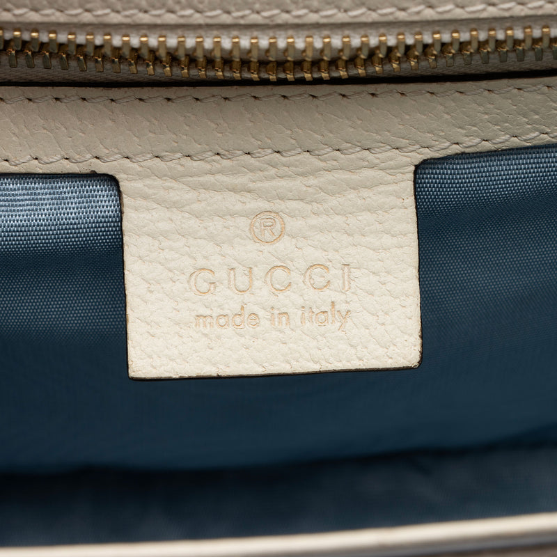 Gucci Calfskin Bee & Star Sylvie Small Shoulder Bag (SHF-IX45Hi)