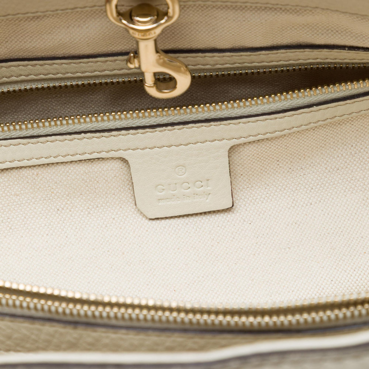 Gucci Calfskin Bella Tote
