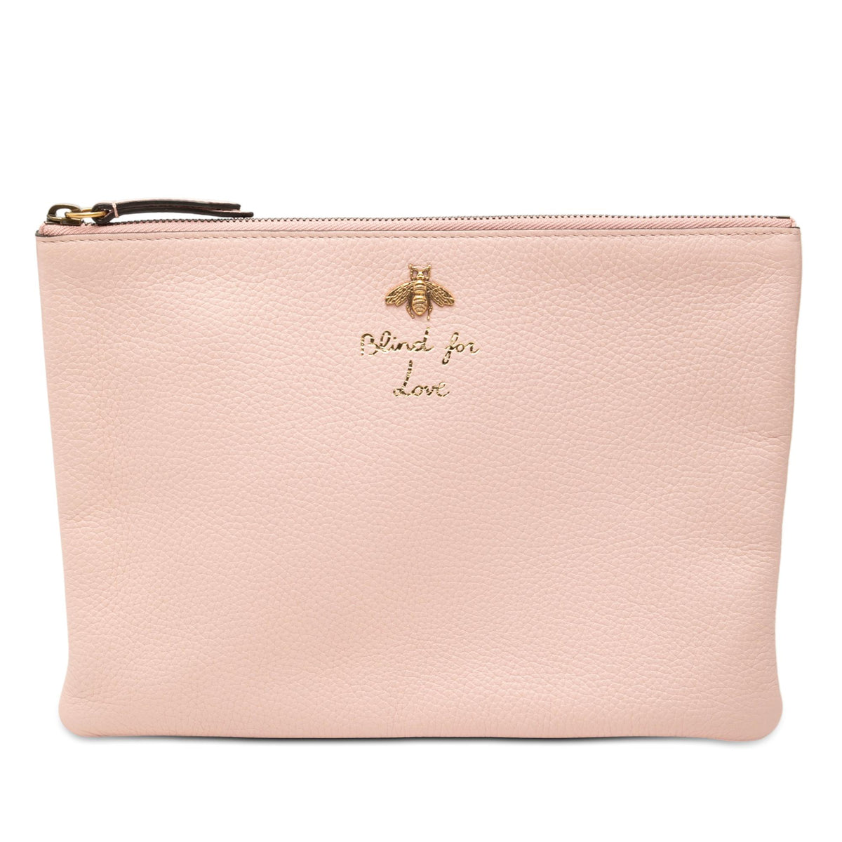 Gucci Calfskin Blind For Love Clutch