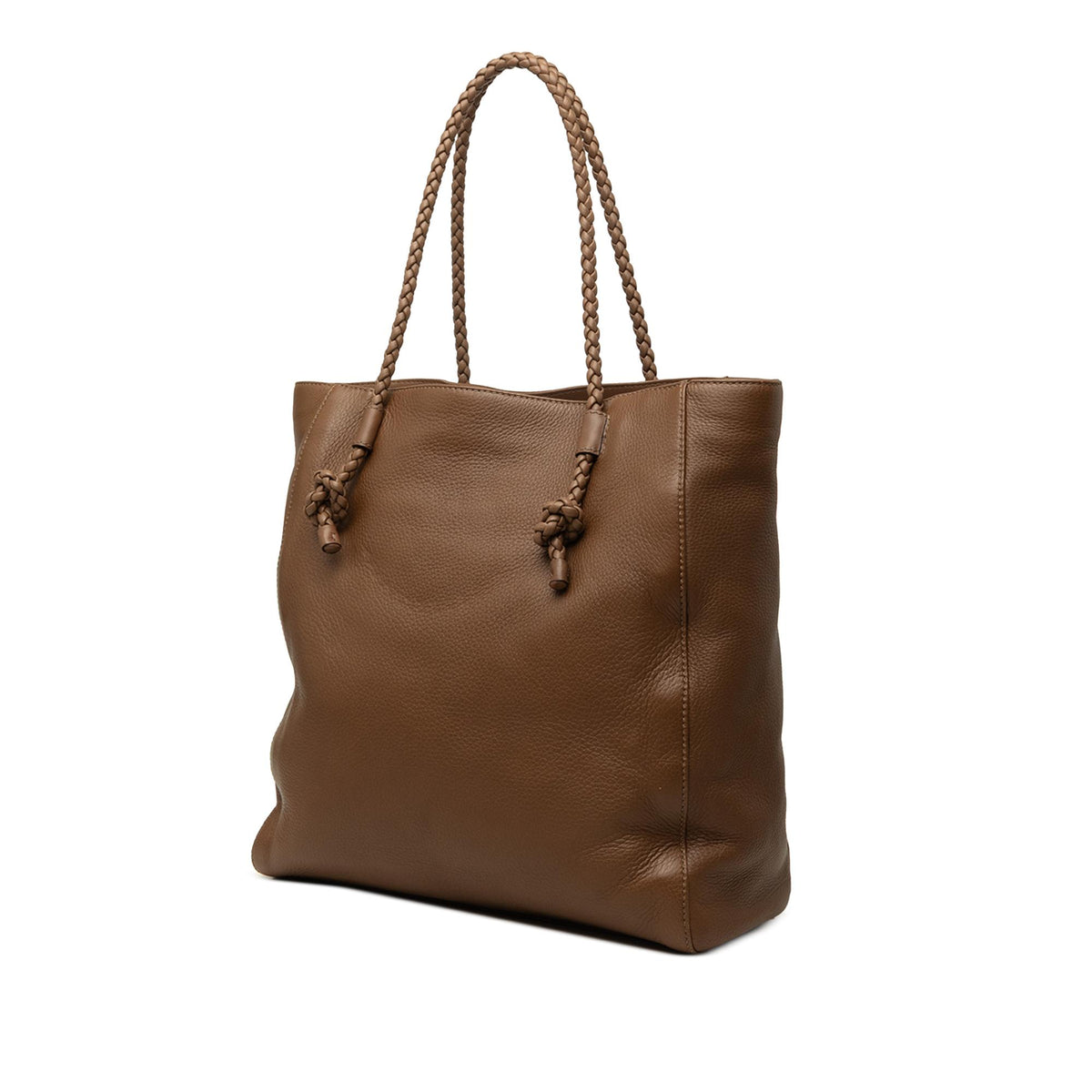 Gucci Calfskin Braided Handle Tote