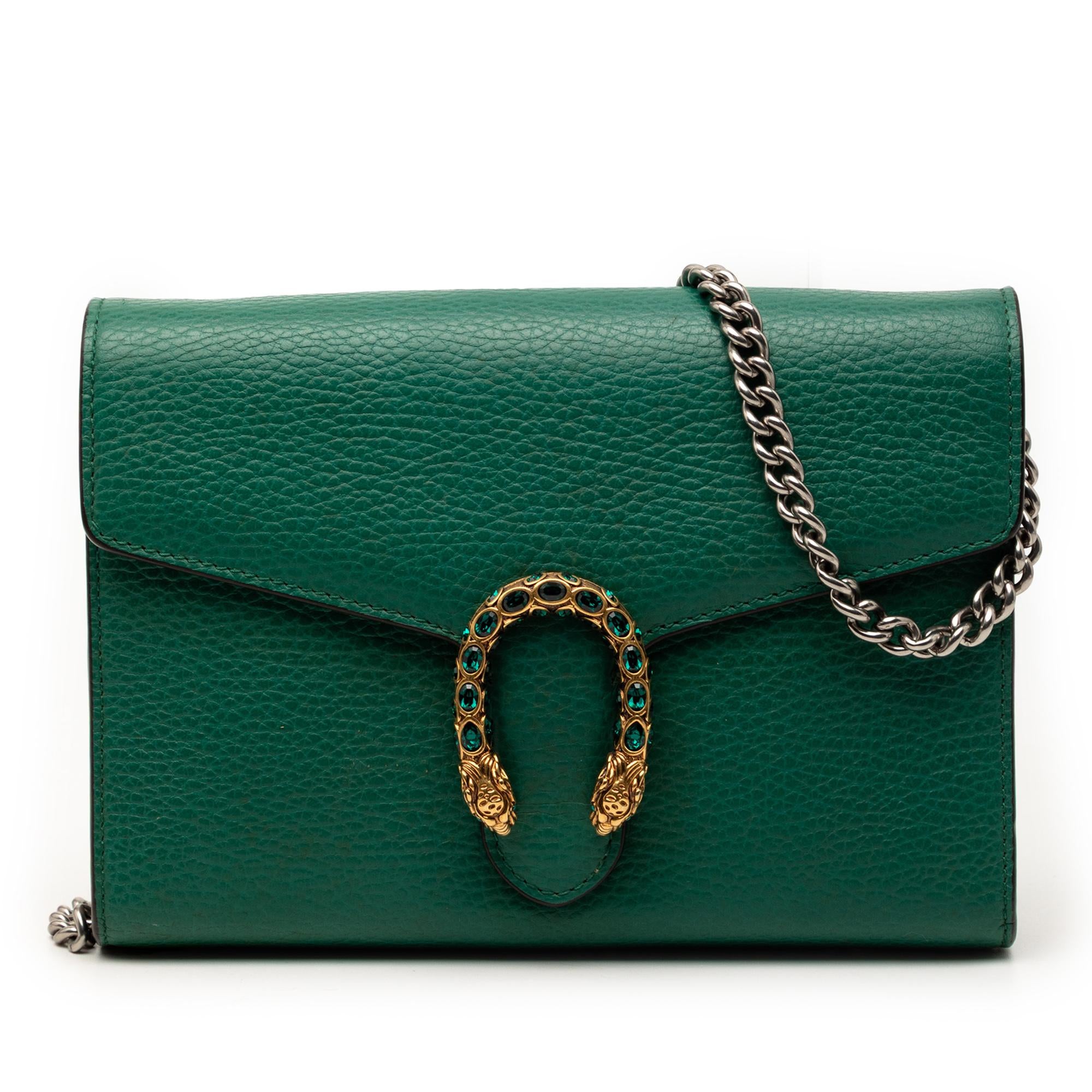 Gucci Calfskin Dionysus Wallet on Chain