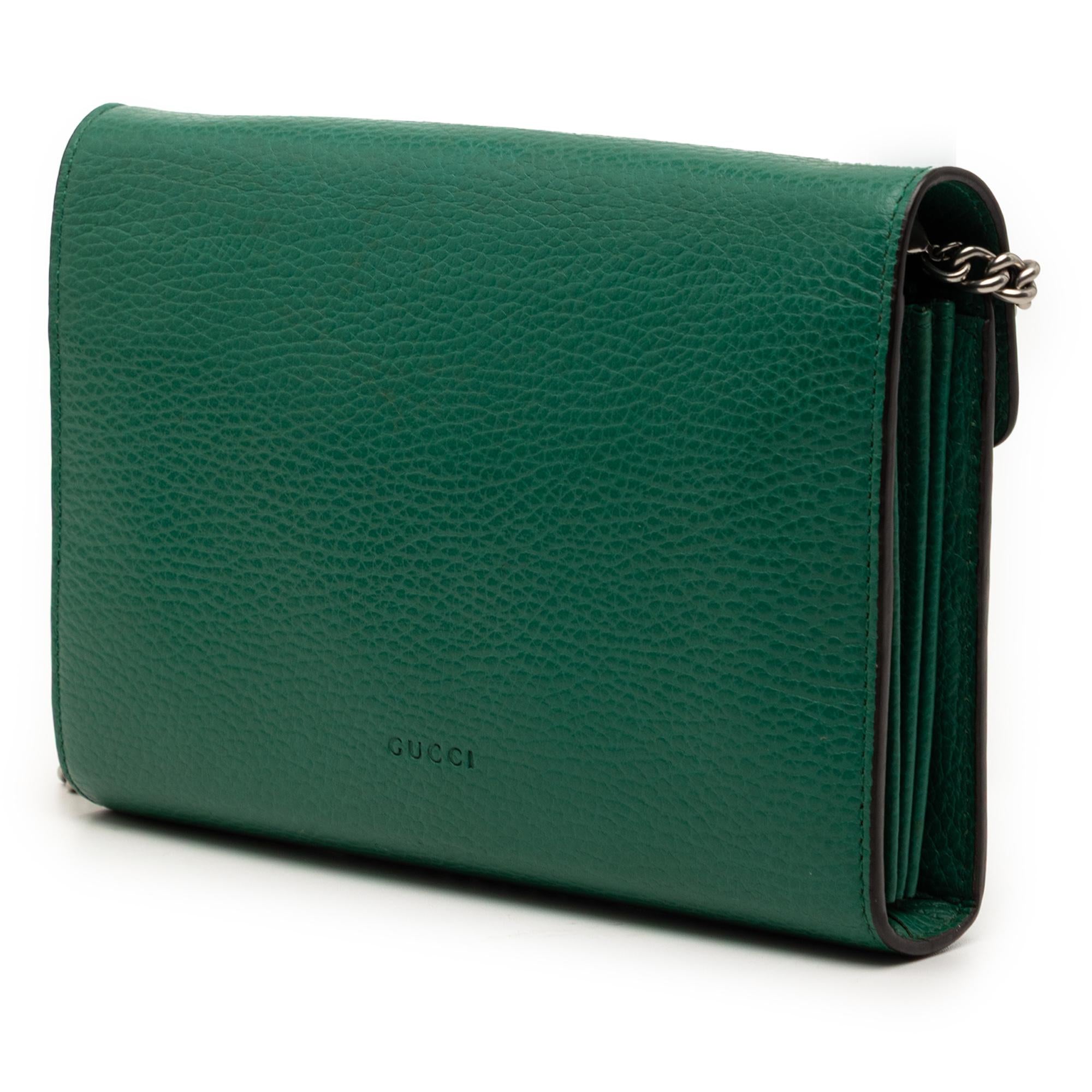 Gucci Calfskin Dionysus Wallet on Chain