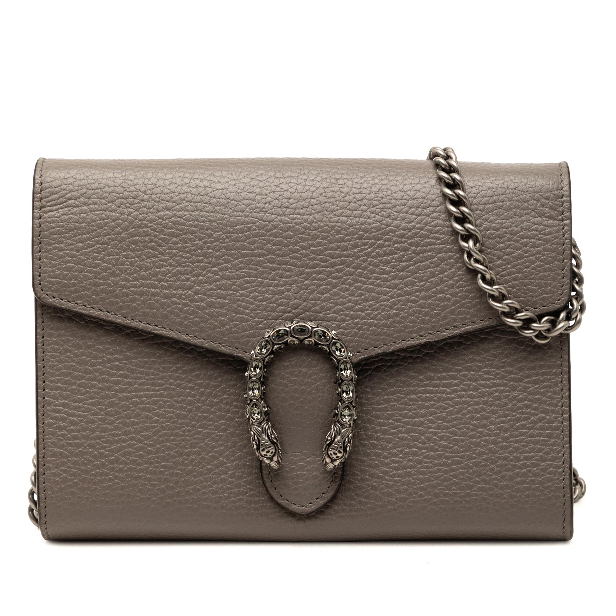 Gucci Calfskin Dionysus Wallet on Chain
