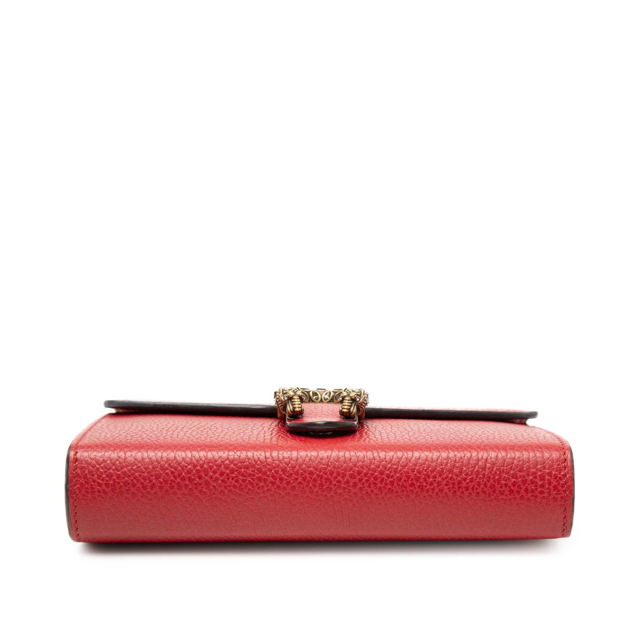 Gucci Calfskin Dionysus Wallet on Chain