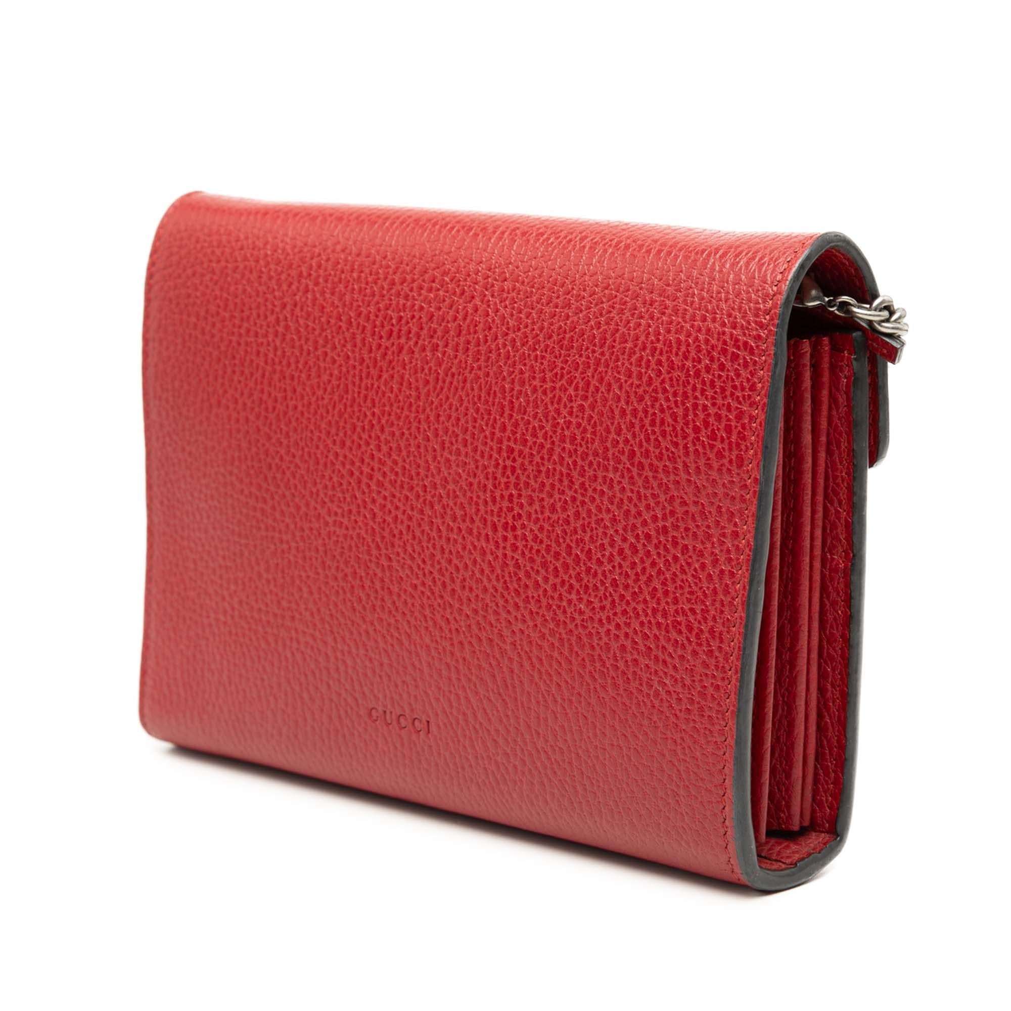 Gucci Calfskin Dionysus Wallet on Chain