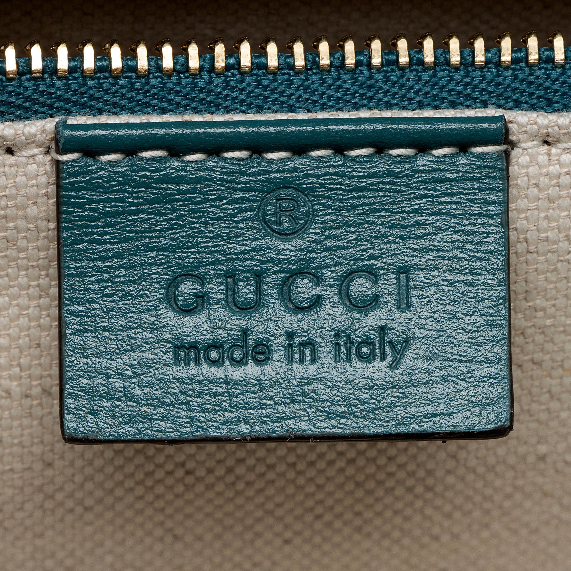 Gucci Calfskin Horsebit 1955 Bicolor Medium Shoulder Bag