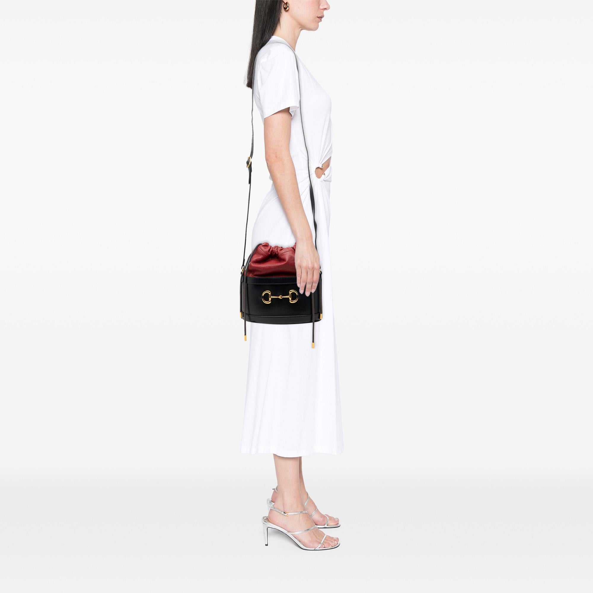 Gucci Calfskin Horsebit 1955 Bucket Bag