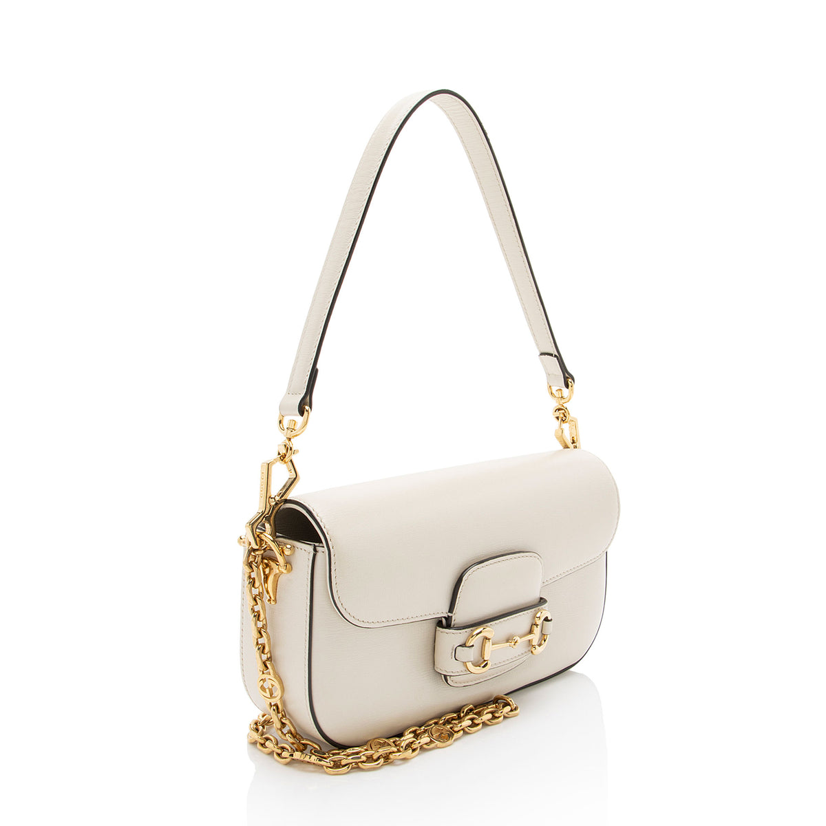 Gucci Calfskin Horsebit 1955 Small Shoulder Bag