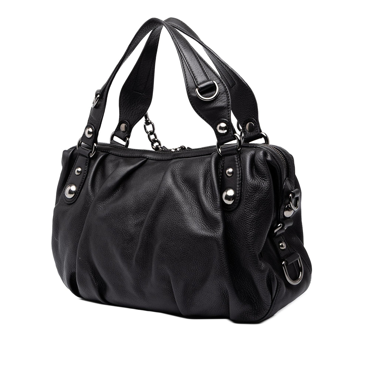 Gucci Calfskin Icon Bit Satchel