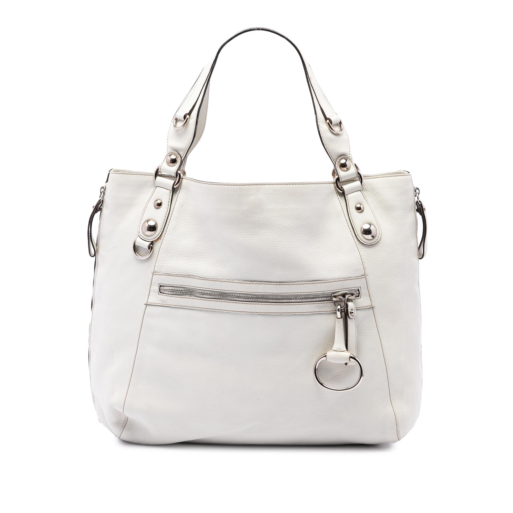 Gucci Calfskin Icon Bit Zip Tote