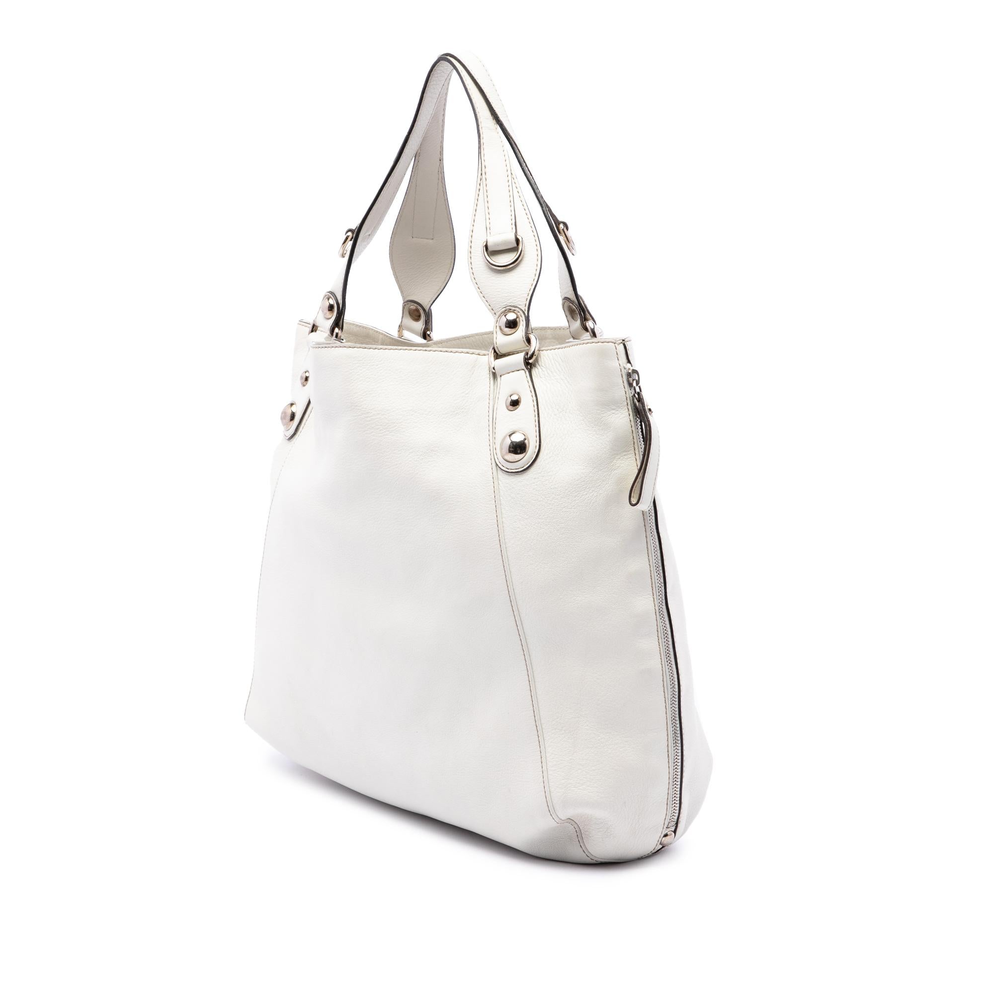 Gucci Calfskin Icon Bit Zip Tote