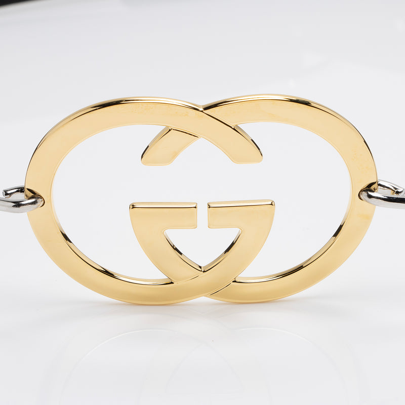 Gucci Calfskin Interlocking G Belt - Size 34 / 85 (SHF-bk2WGV)