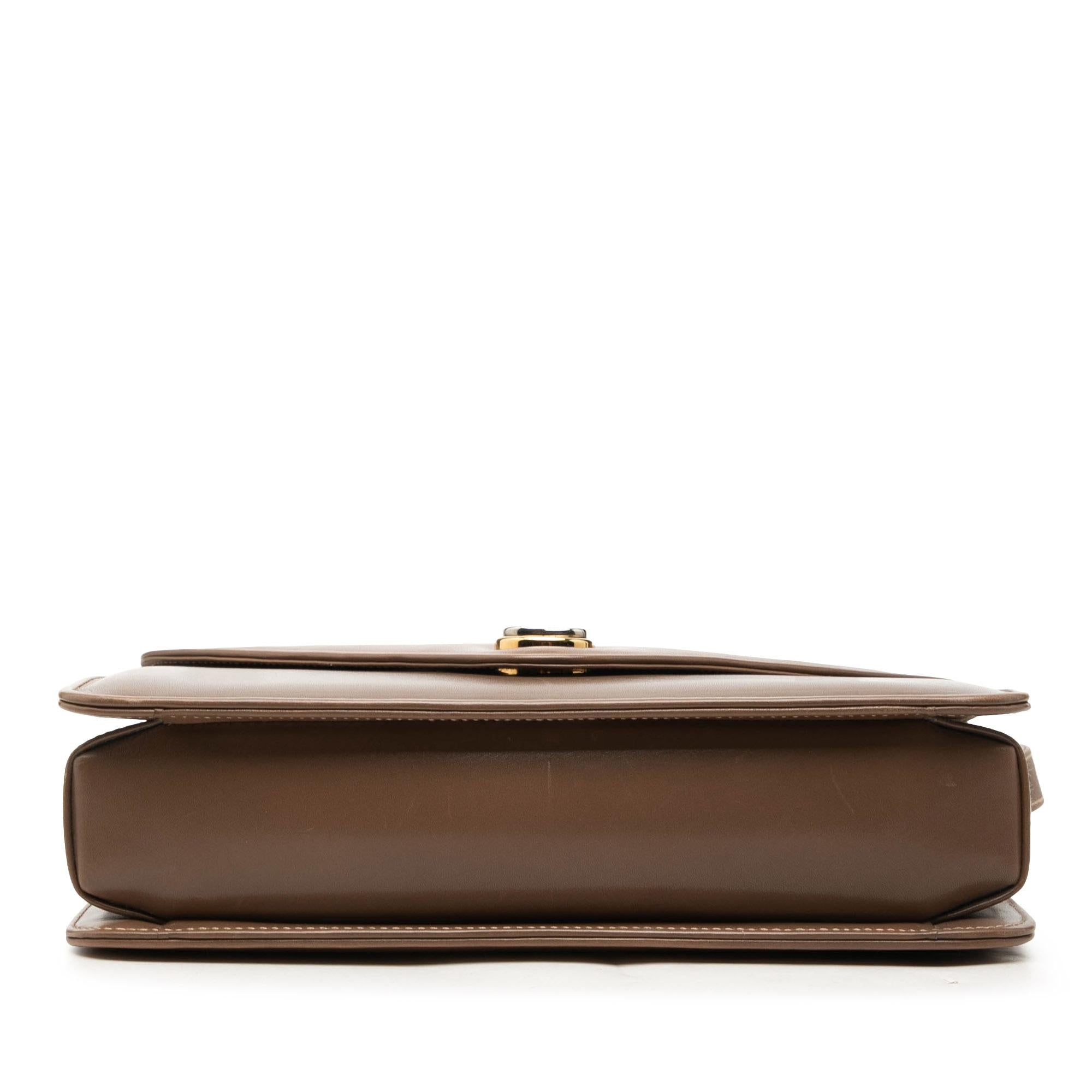 Gucci Calfskin Interlocking G Envelope Crossbody