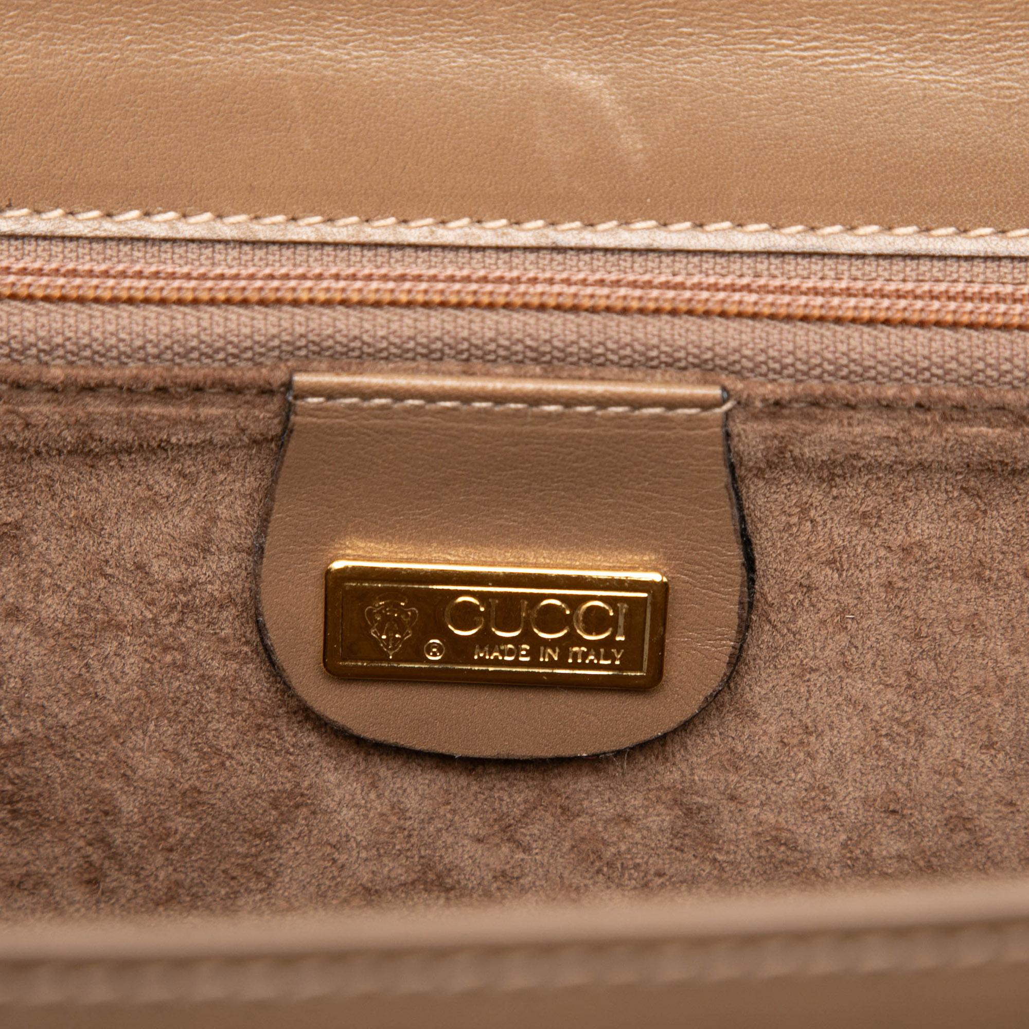 Gucci Calfskin Interlocking G Envelope Crossbody