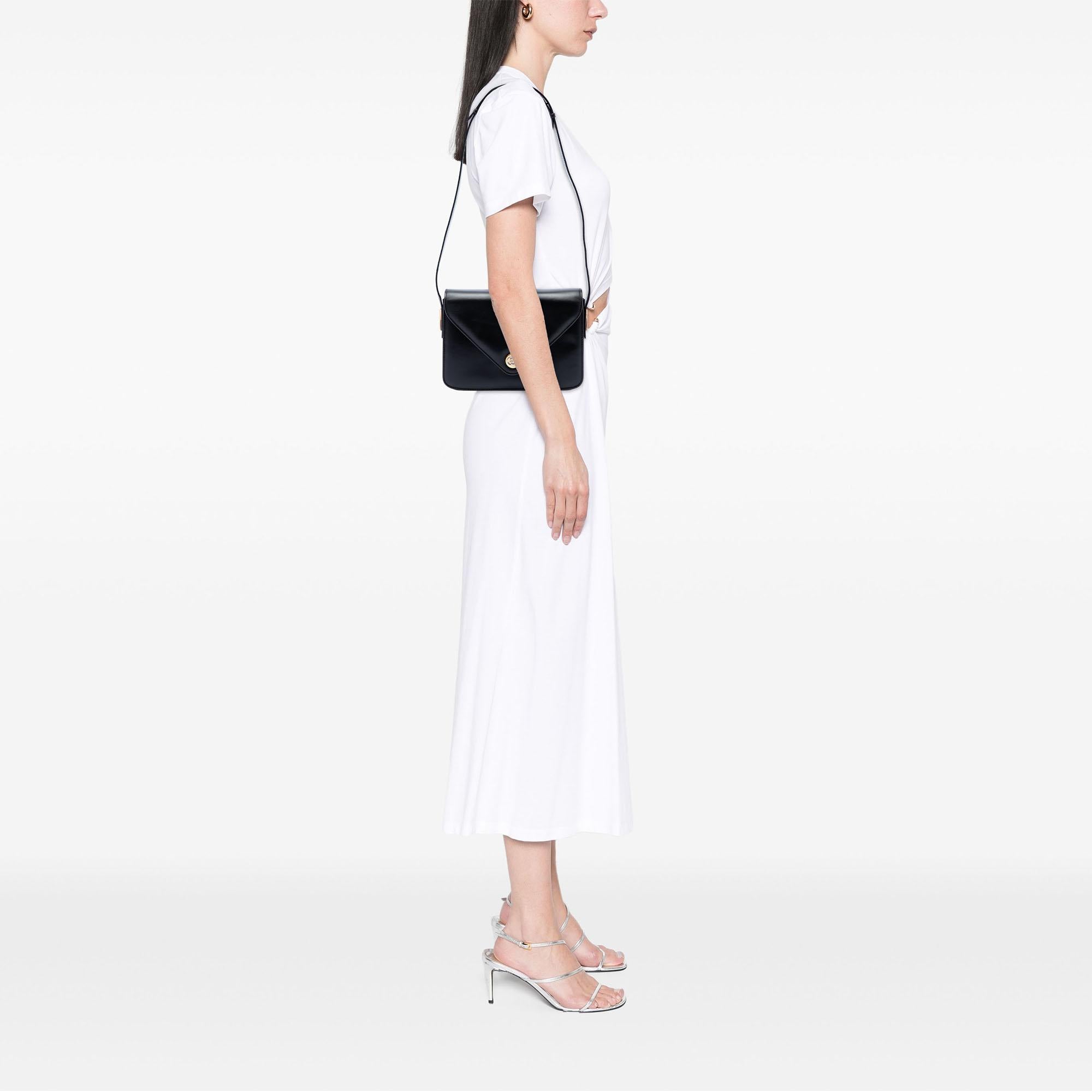 Gucci Calfskin Interlocking G Envelope Shoulder Bag