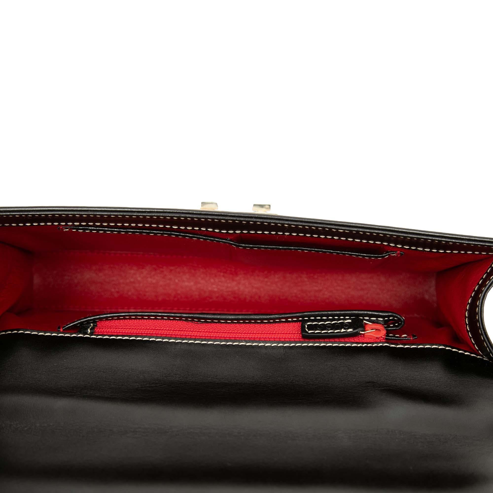 Gucci Calfskin Lady Lock Shoulder Bag