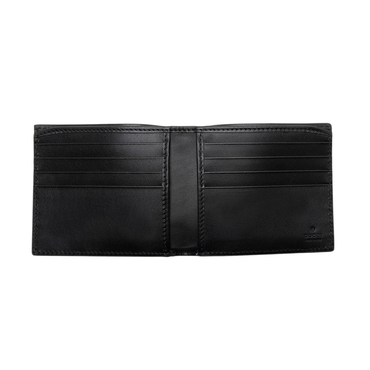 Gucci Calfskin Logo Bifold Wallet
