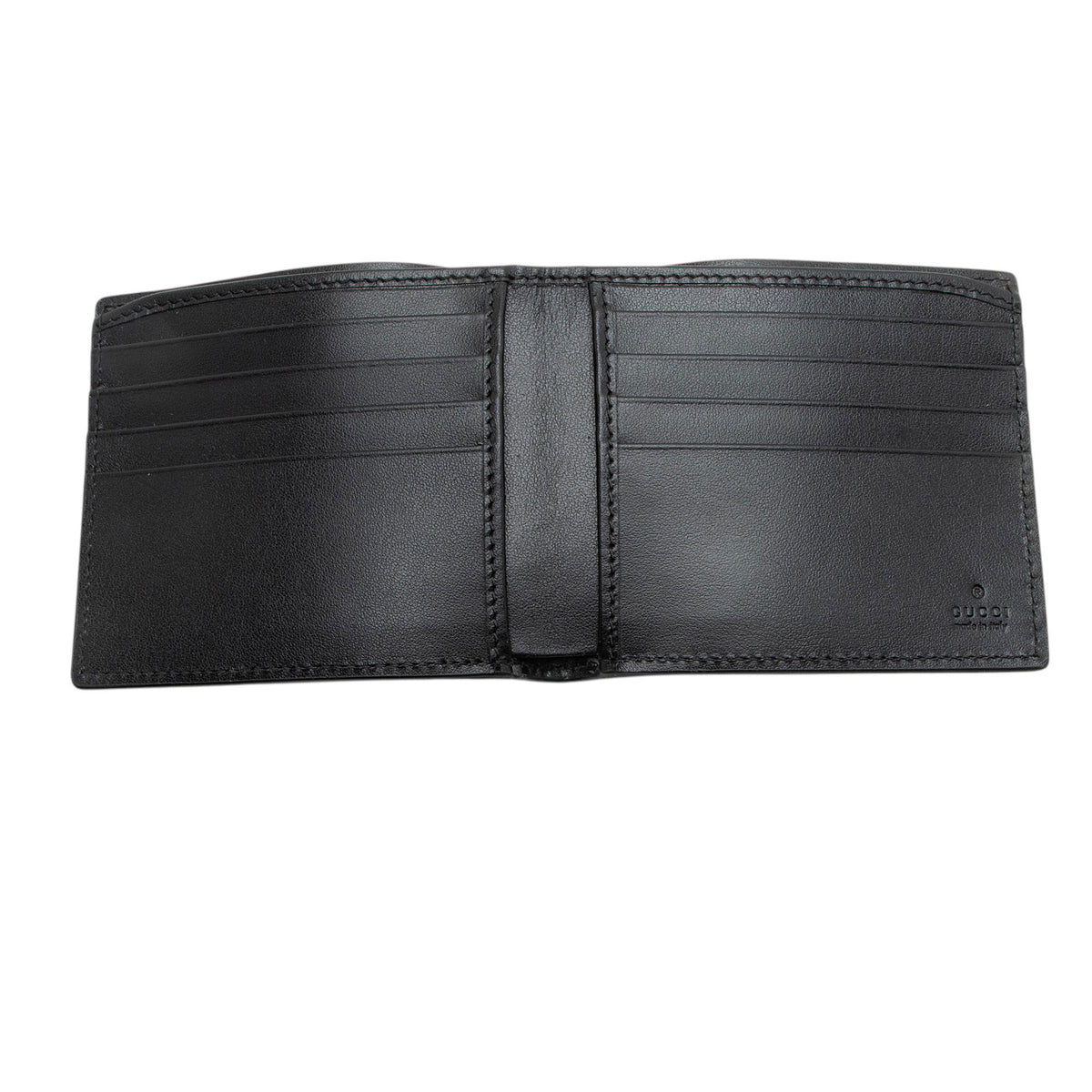 Gucci Calfskin Logo Bifold Wallet