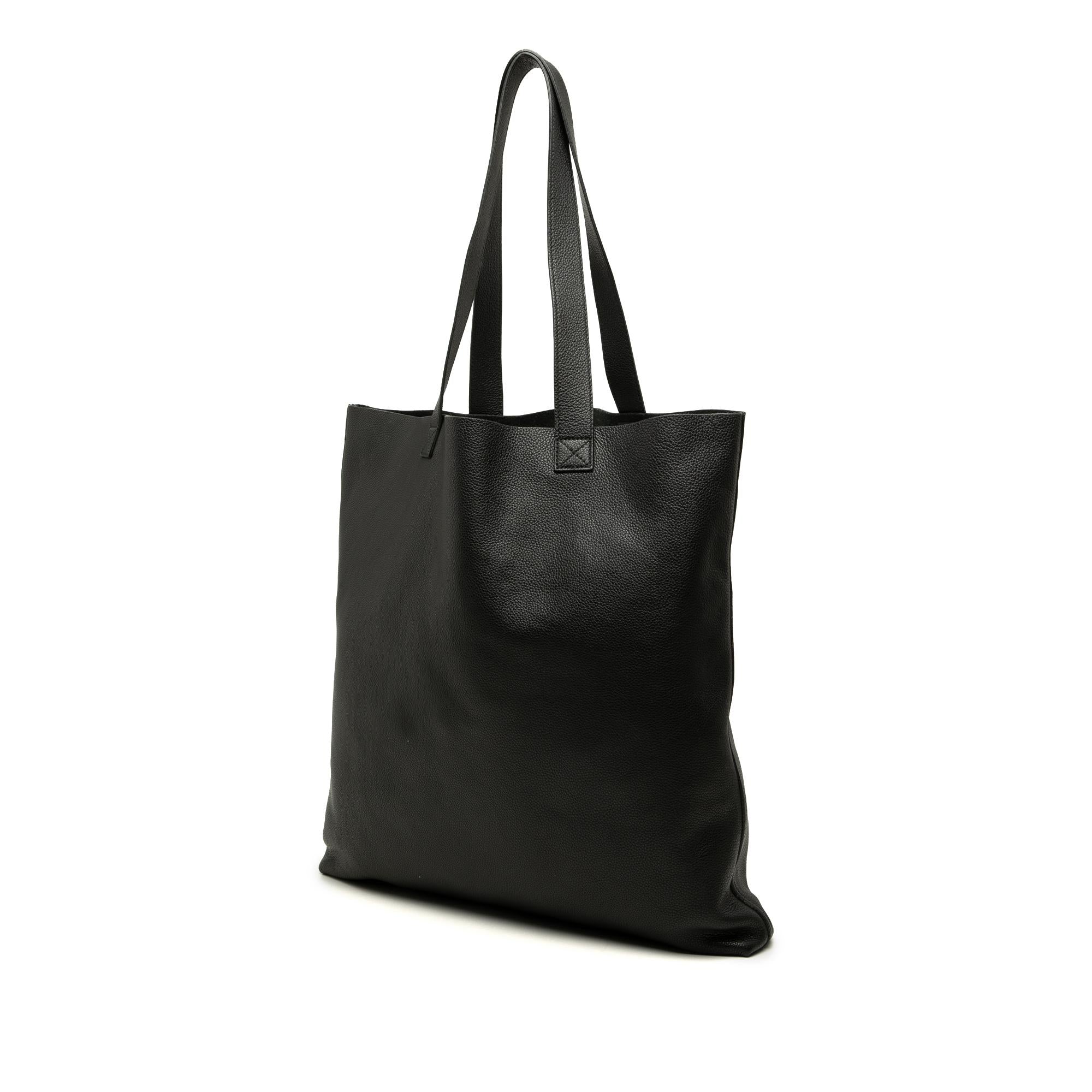 Gucci Calfskin Logo Tote