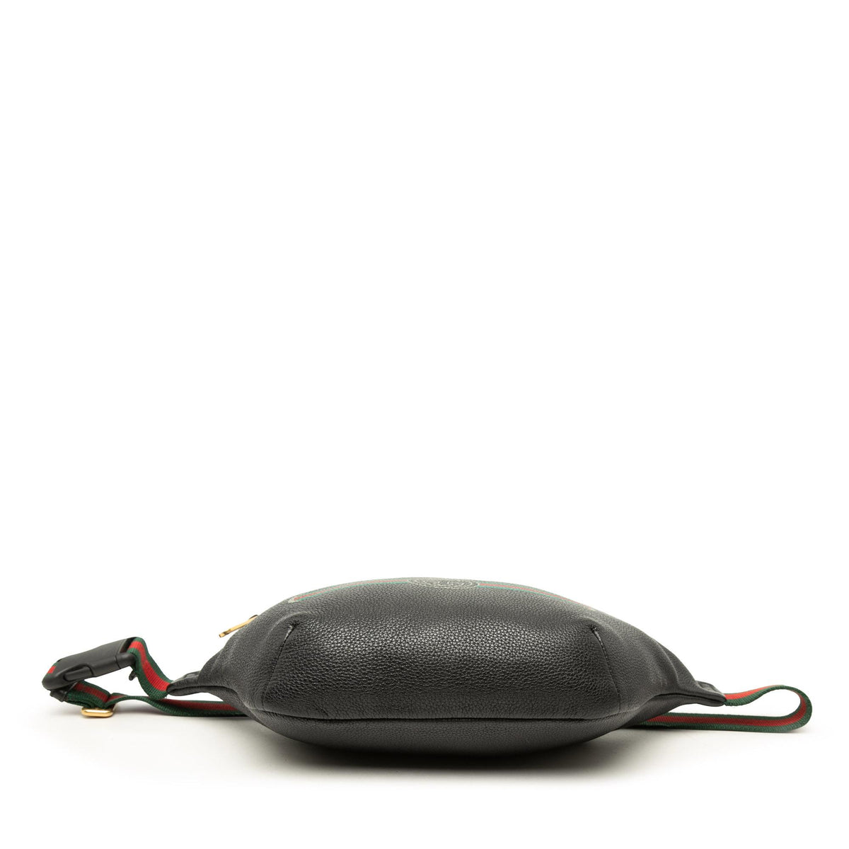 Gucci Calfskin Logo Web Belt Bag