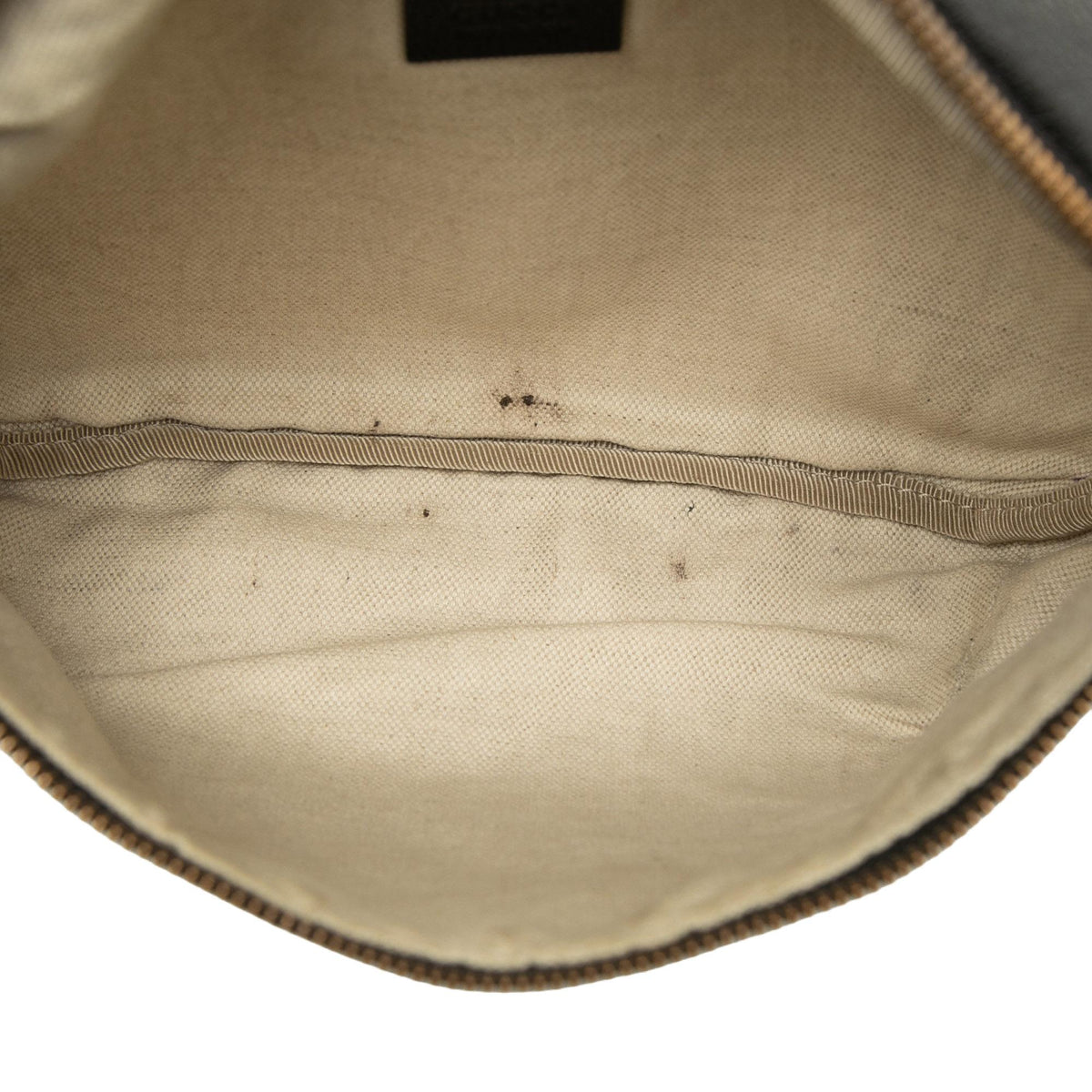 Gucci Calfskin Logo Web Belt Bag