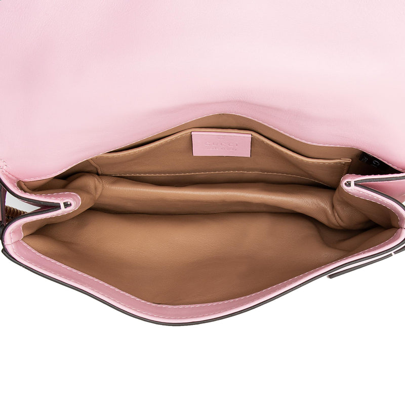 Pink gucci 2025 bag with bee