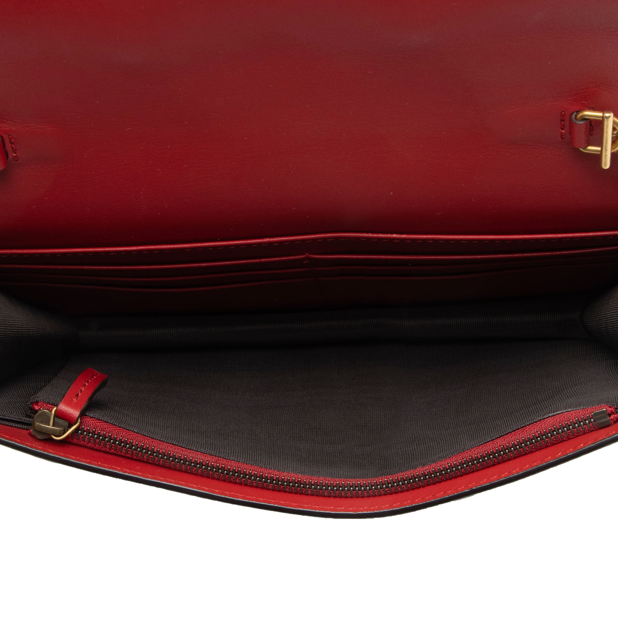 Gucci Calfskin Queen Margaret Wallet on Chain