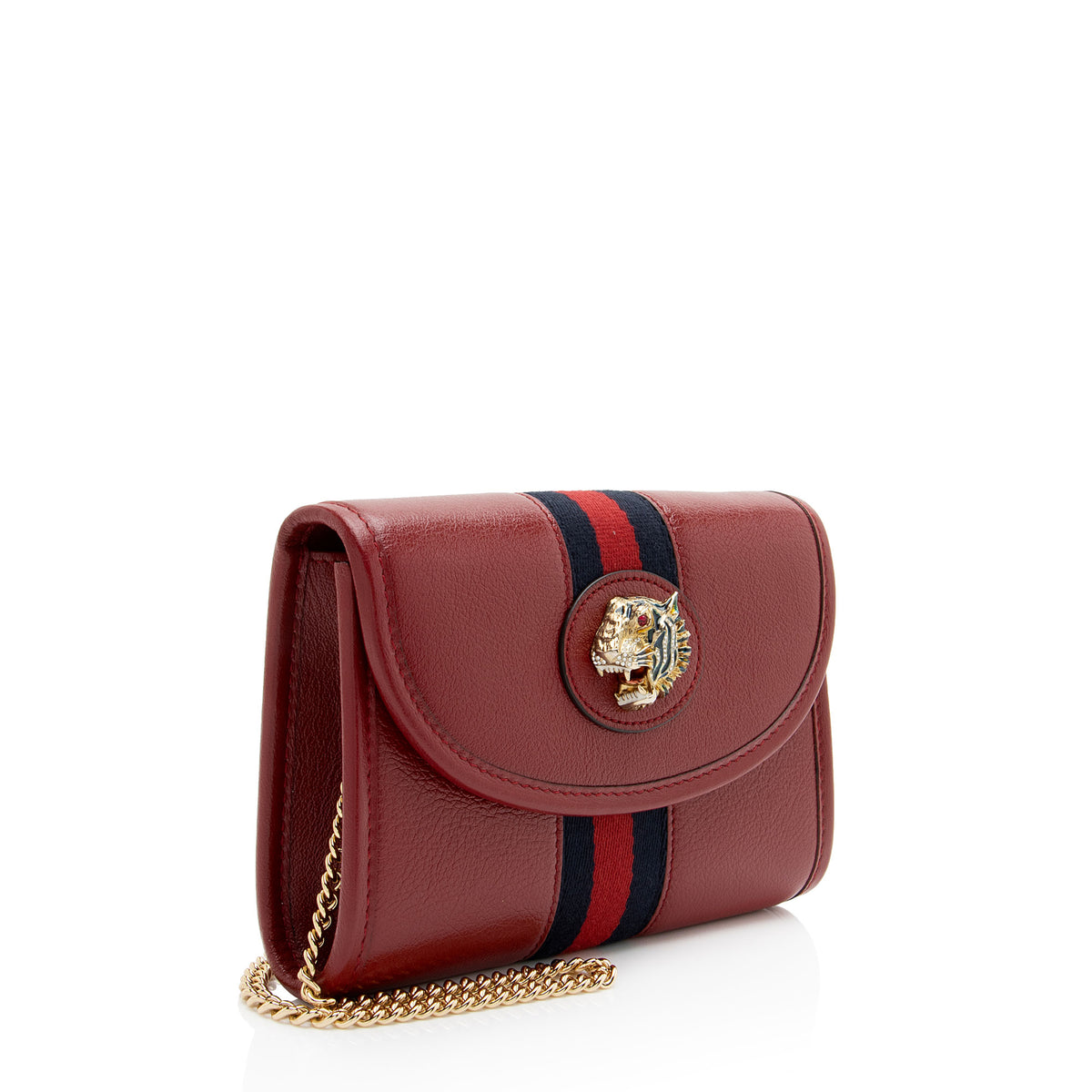 Gucci Calfskin Rajah Mini Flap Bag