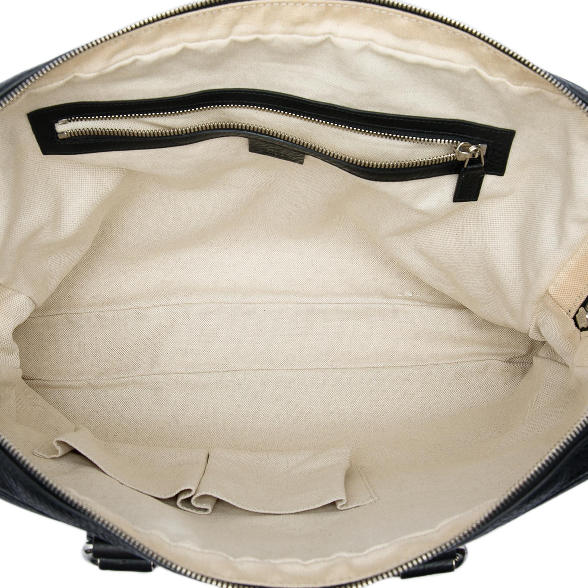 Gucci Calfskin Soho Briefcase