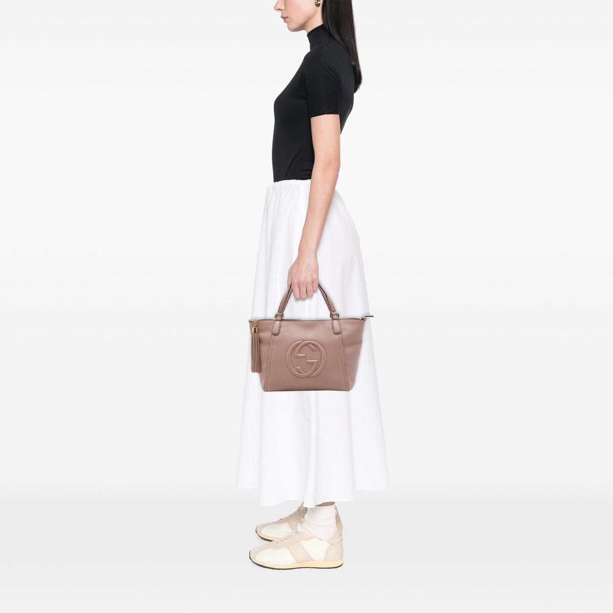 Gucci Calfskin Soho Cellarius Satchel