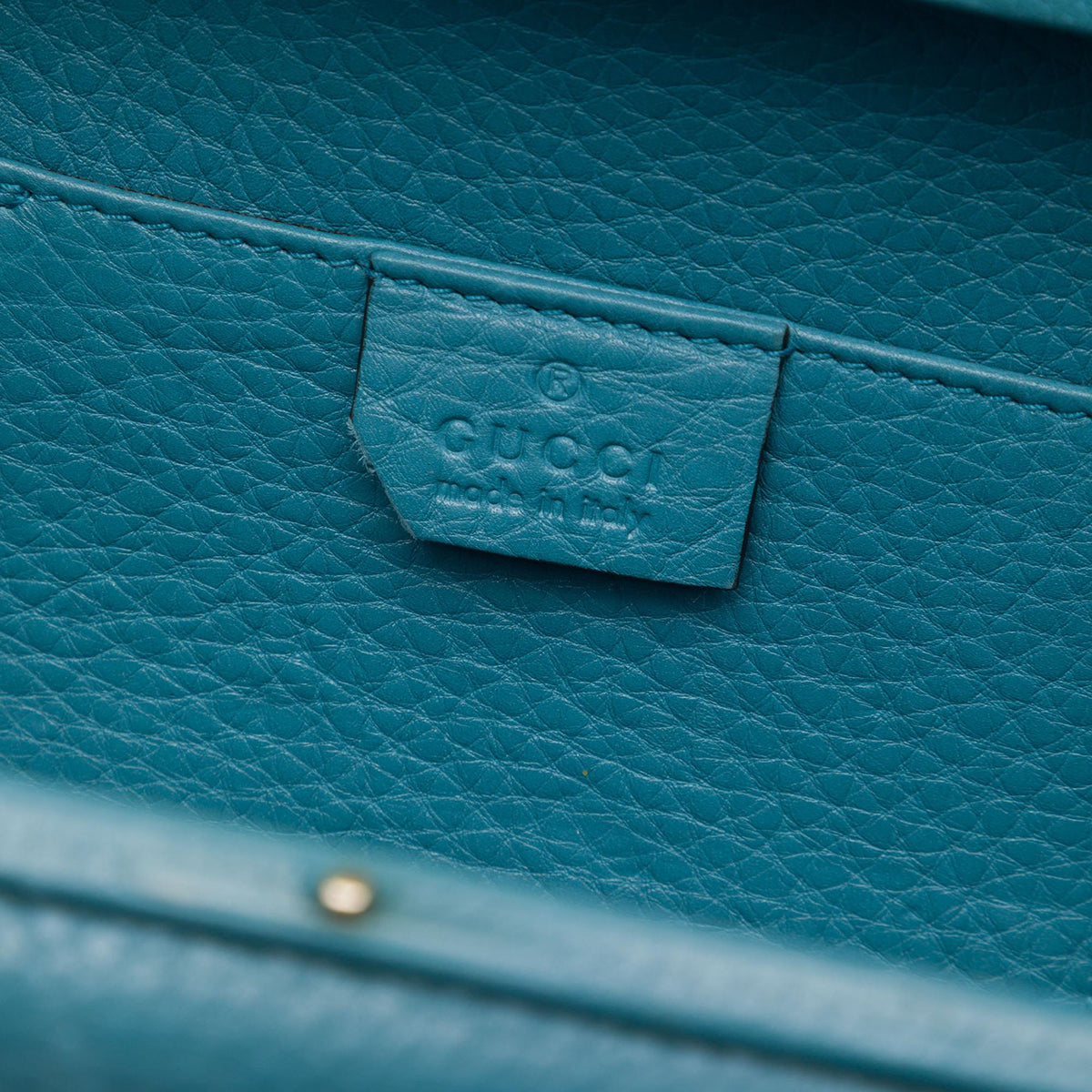 Gucci Calfskin Soho Clutch on Chain
