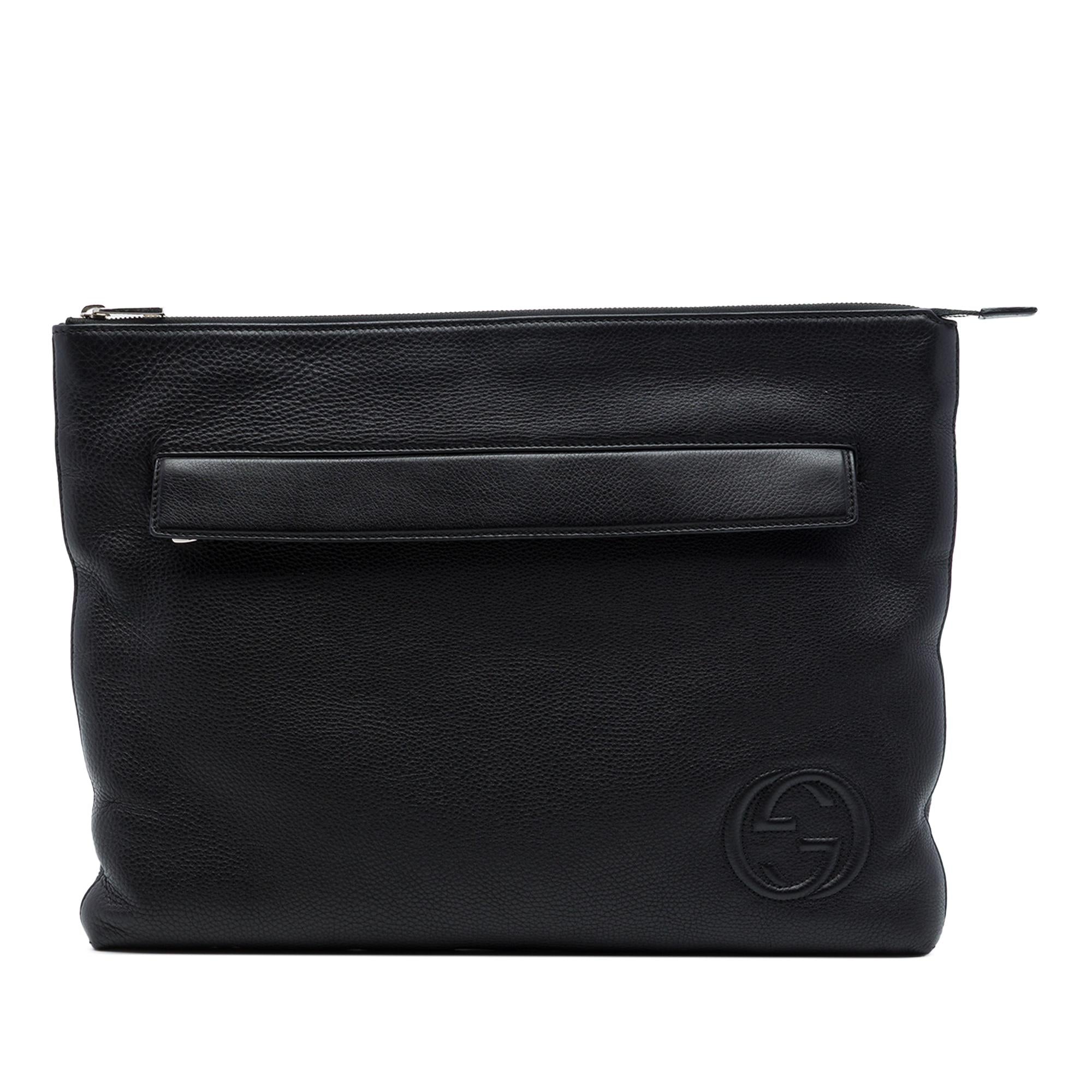 Gucci Calfskin Soho Clutch