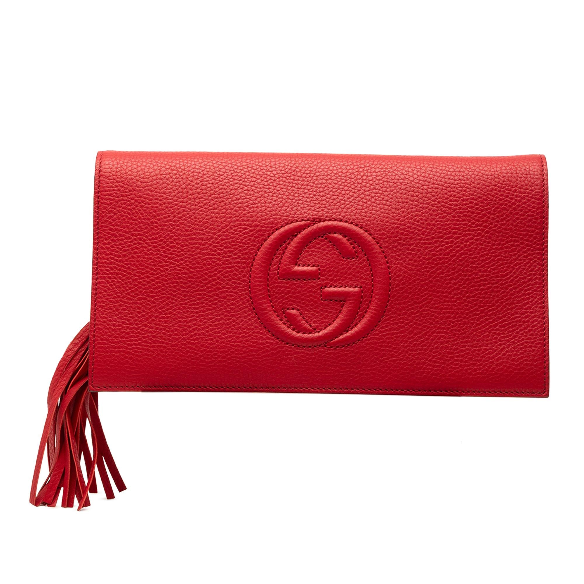 Gucci Calfskin Soho Disco Clutch