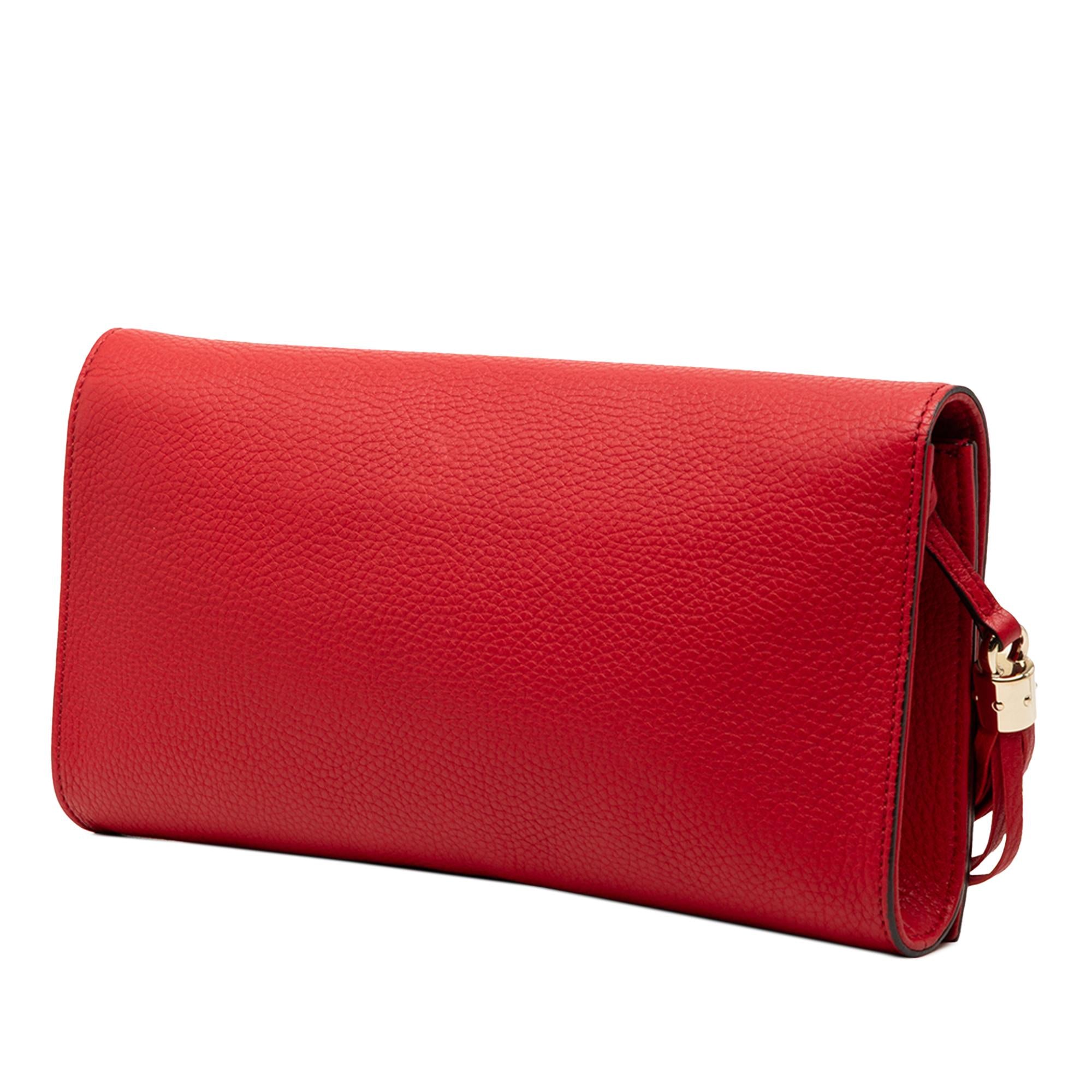 Gucci Calfskin Soho Disco Clutch