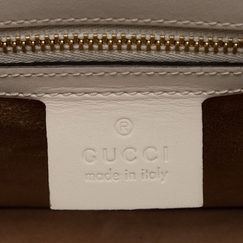Gucci Calfskin Sylvie Small Shoulder Bag (SHF-Cn9quR)