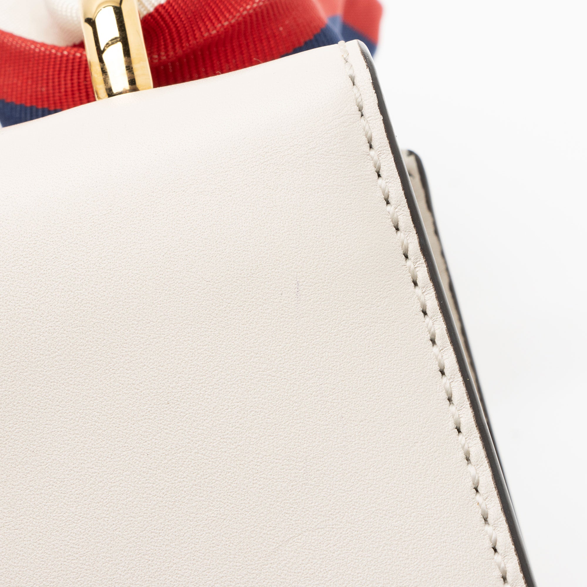 Gucci Calfskin Sylvie Small Shoulder Bag (SHF-G6Ob0L)