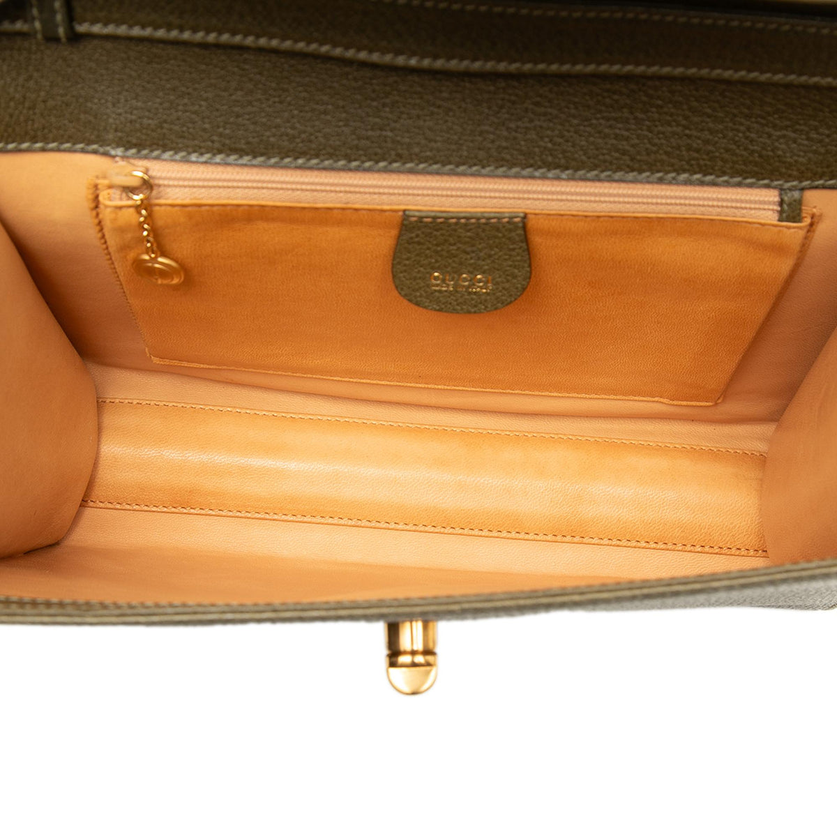 Gucci Calfskin Turnlock Flap Crossbody