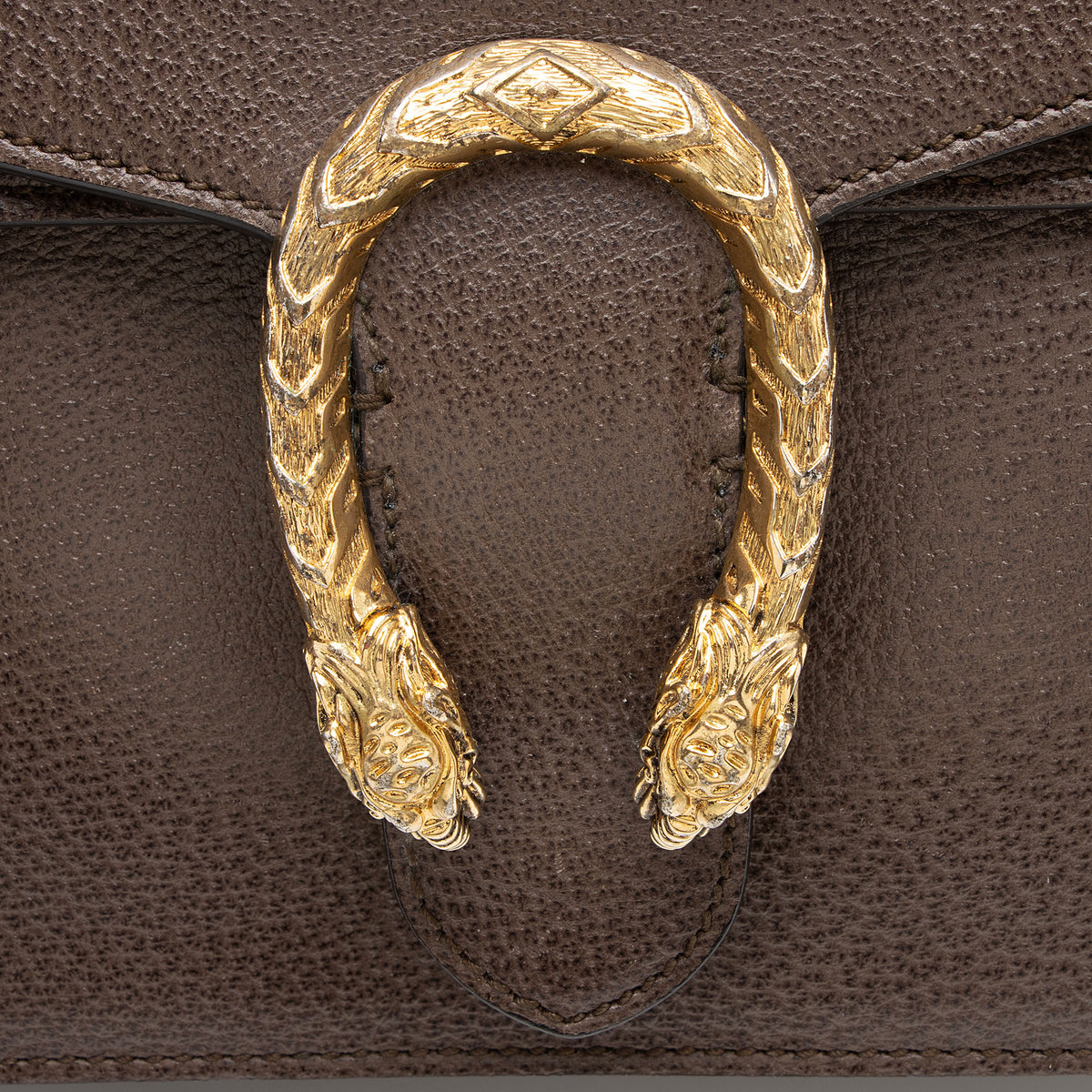 Gucci Calfskin Web Dionysus Large Shoulder Bag